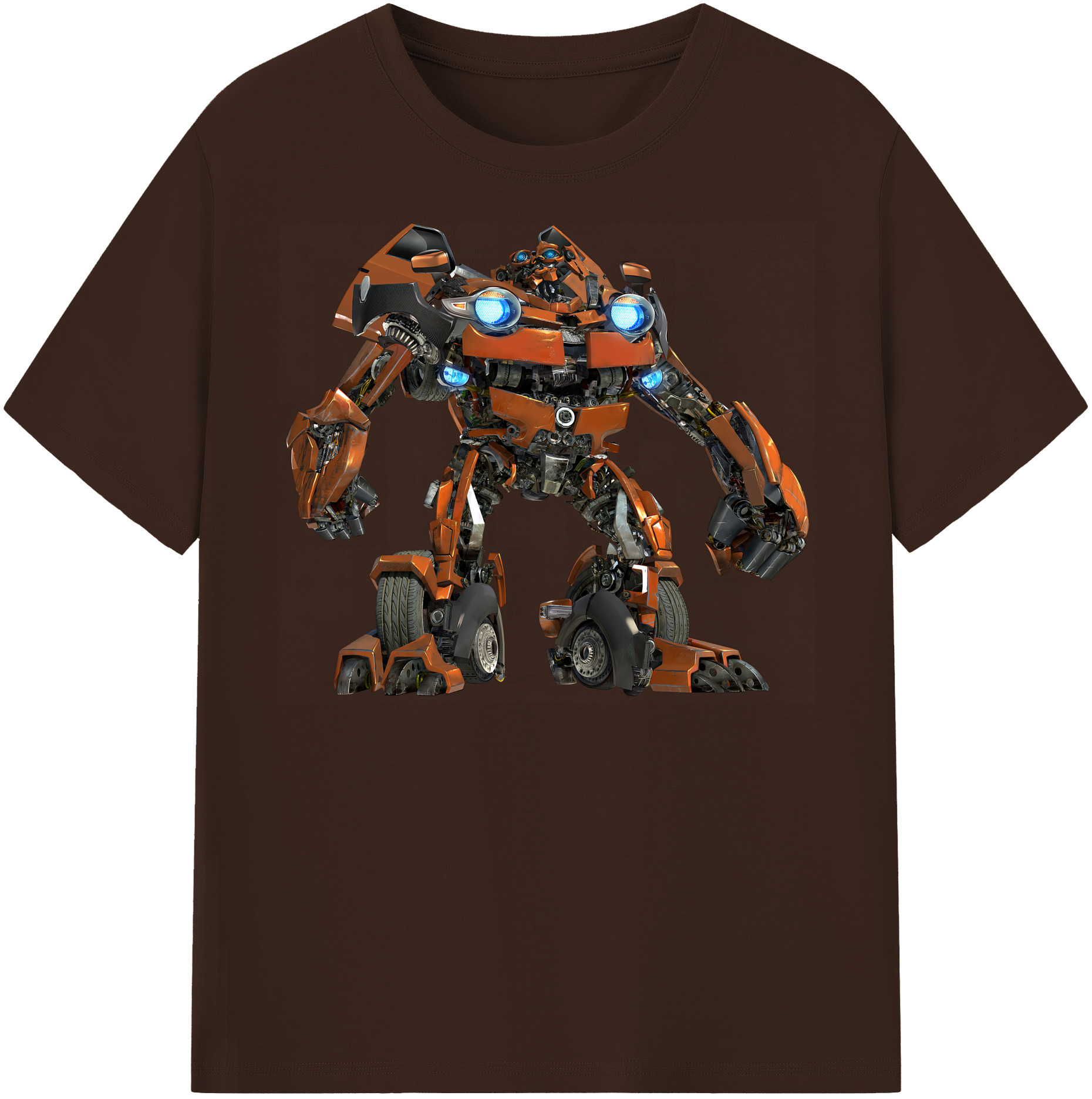 （画像用） Transformers トランスフォーマー 綿100％半袖Tシャツ（フロントプリント）