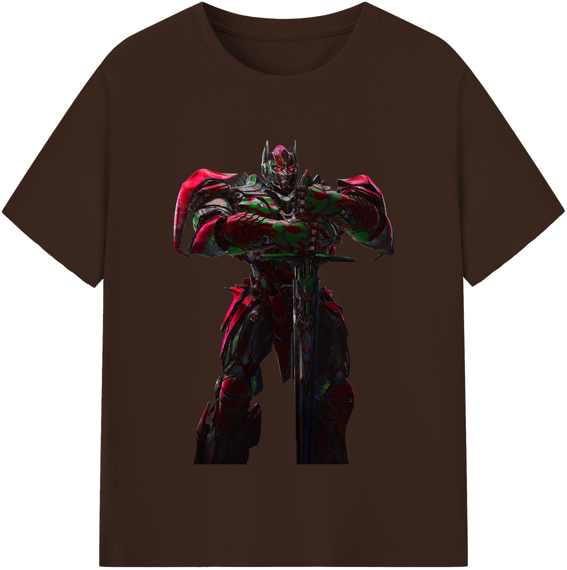 （画像用） Transformers トランスフォーマー 綿100％半袖Tシャツ（フロントプリント）
