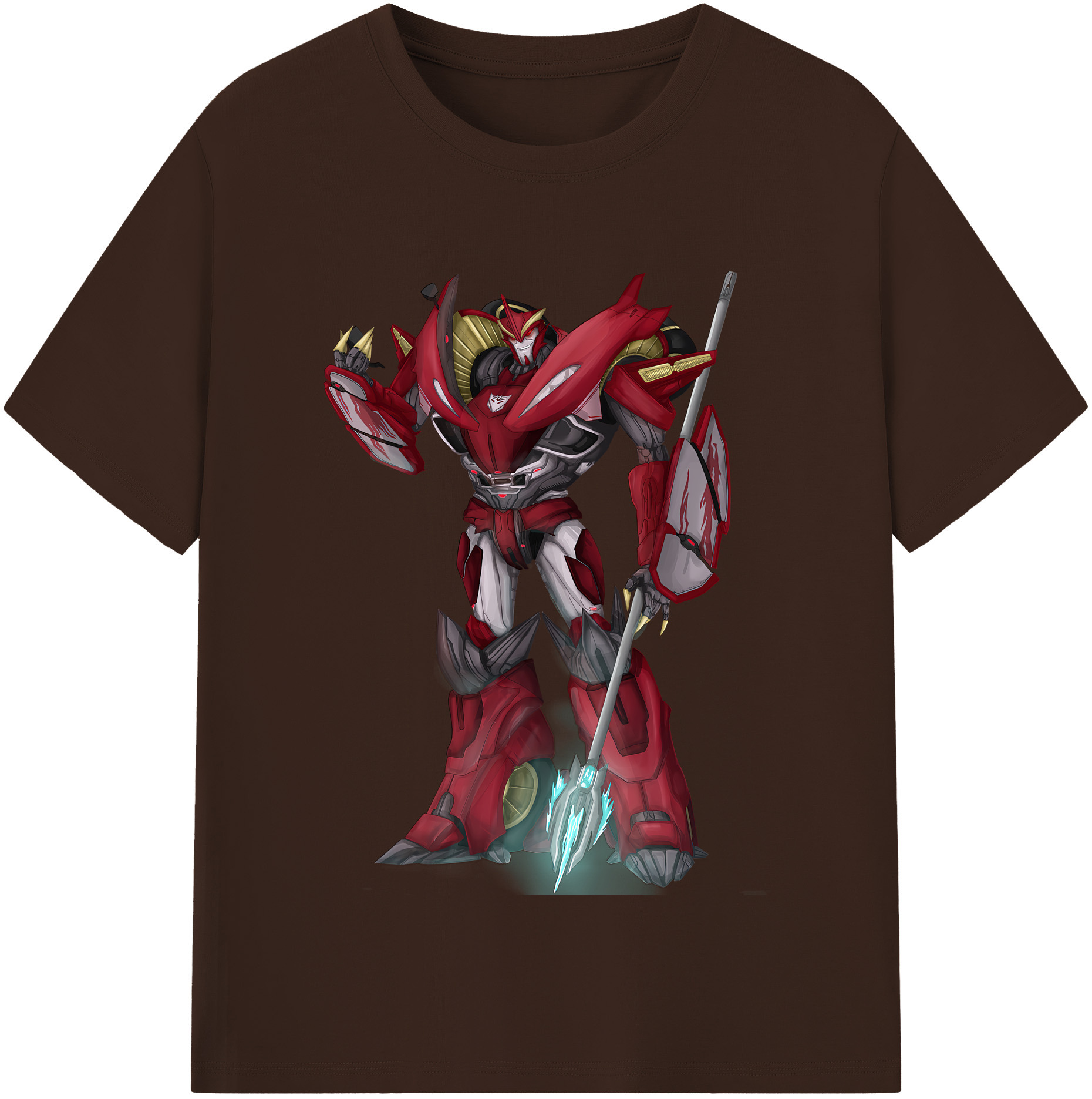 （画像用） Transformers トランスフォーマー 綿100％半袖Tシャツ（フロントプリント）