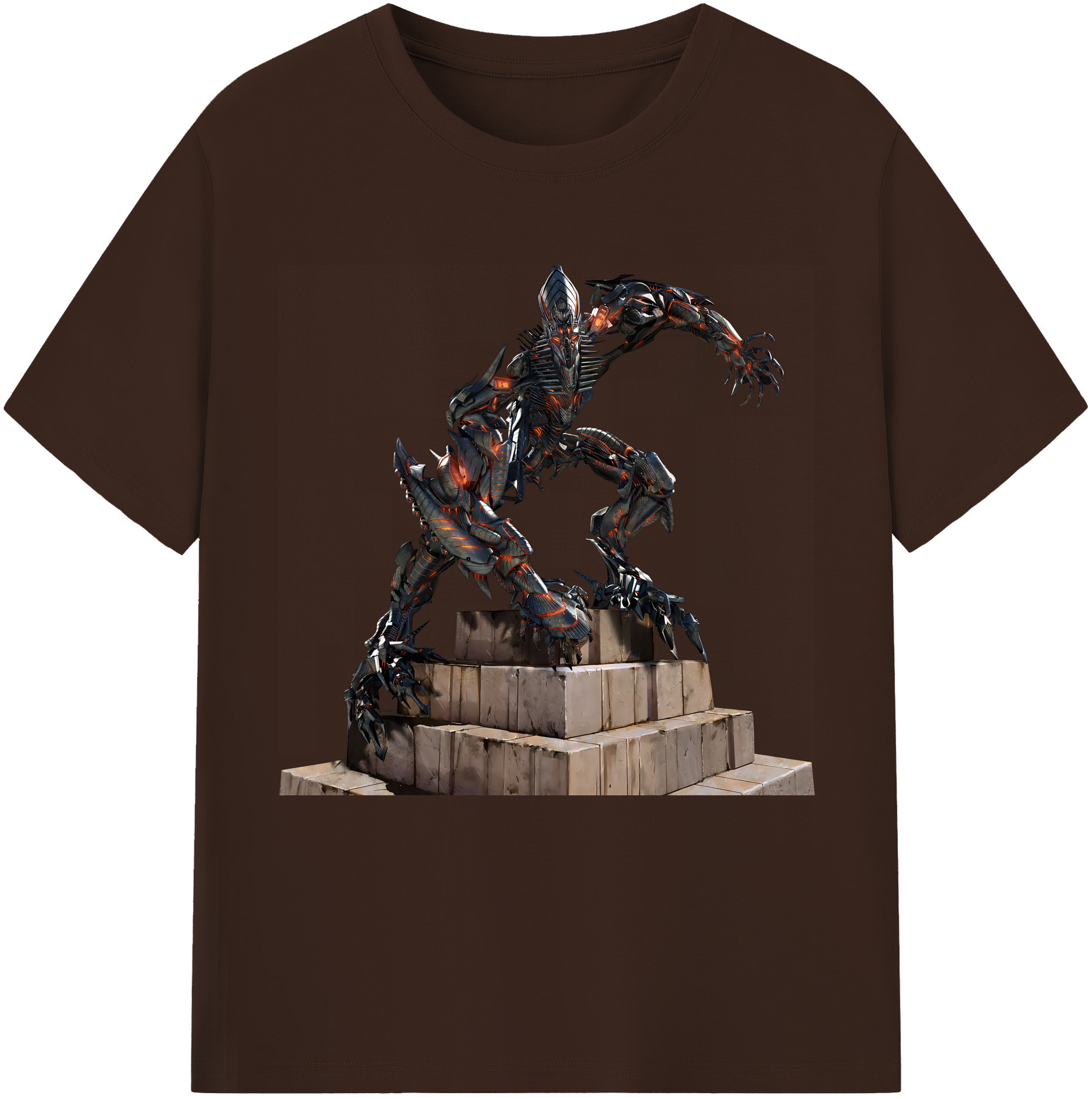 （画像用） Transformers トランスフォーマー 綿100％半袖Tシャツ（フロントプリント）