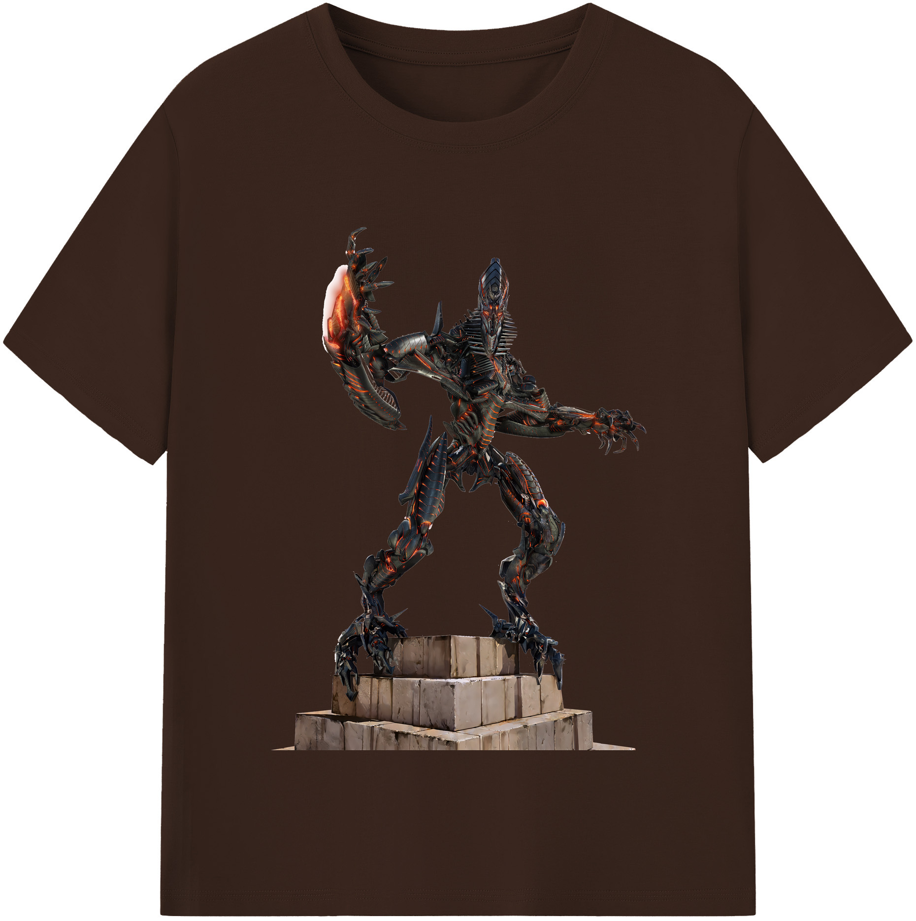 （画像用） Transformers トランスフォーマー 綿100％半袖Tシャツ（フロントプリント）