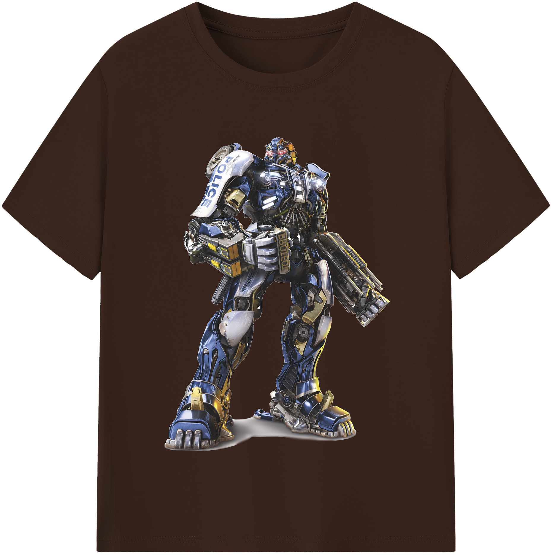 （画像用） Transformers トランスフォーマー 綿100％半袖Tシャツ（フロントプリント）