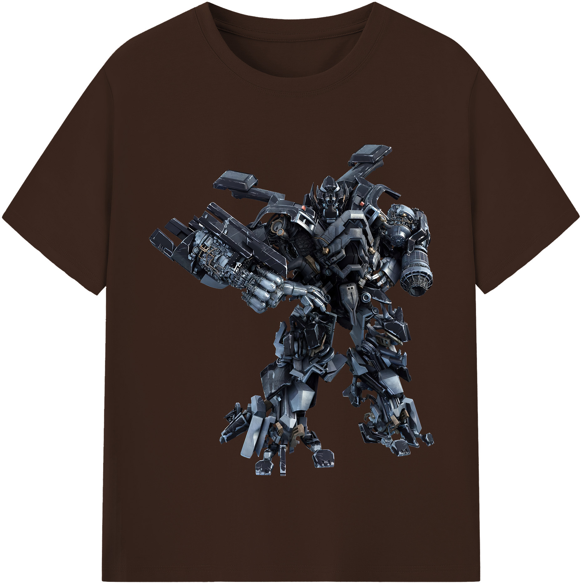 （画像用） Transformers トランスフォーマー 綿100％半袖Tシャツ（フロントプリント）