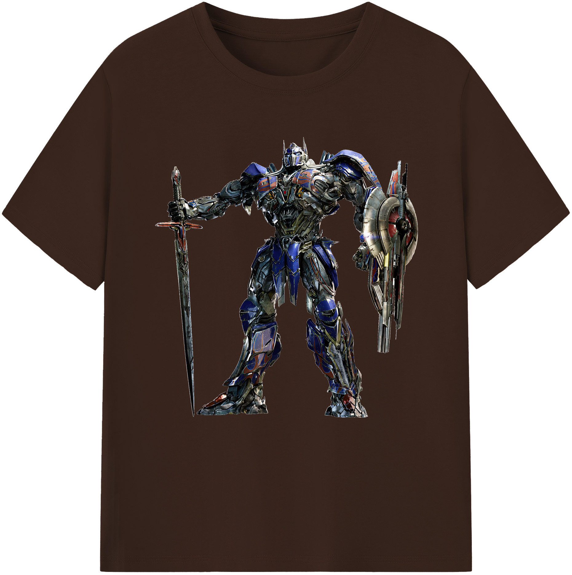 （画像用） Transformers トランスフォーマー 綿100％半袖Tシャツ（フロントプリント）