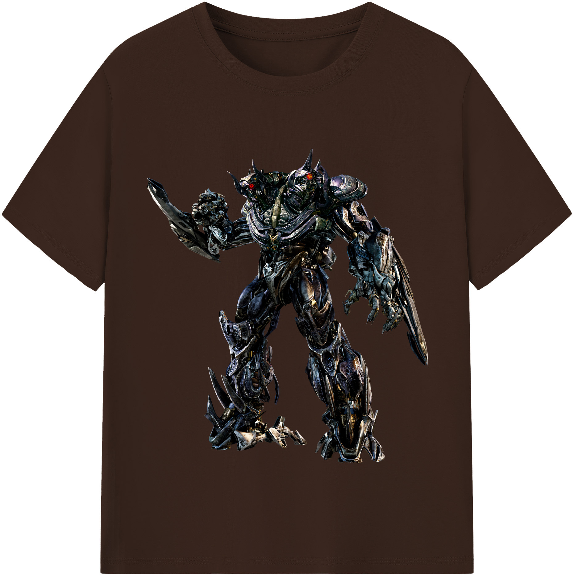 （画像用） Transformers トランスフォーマー 綿100％半袖Tシャツ（フロントプリント）