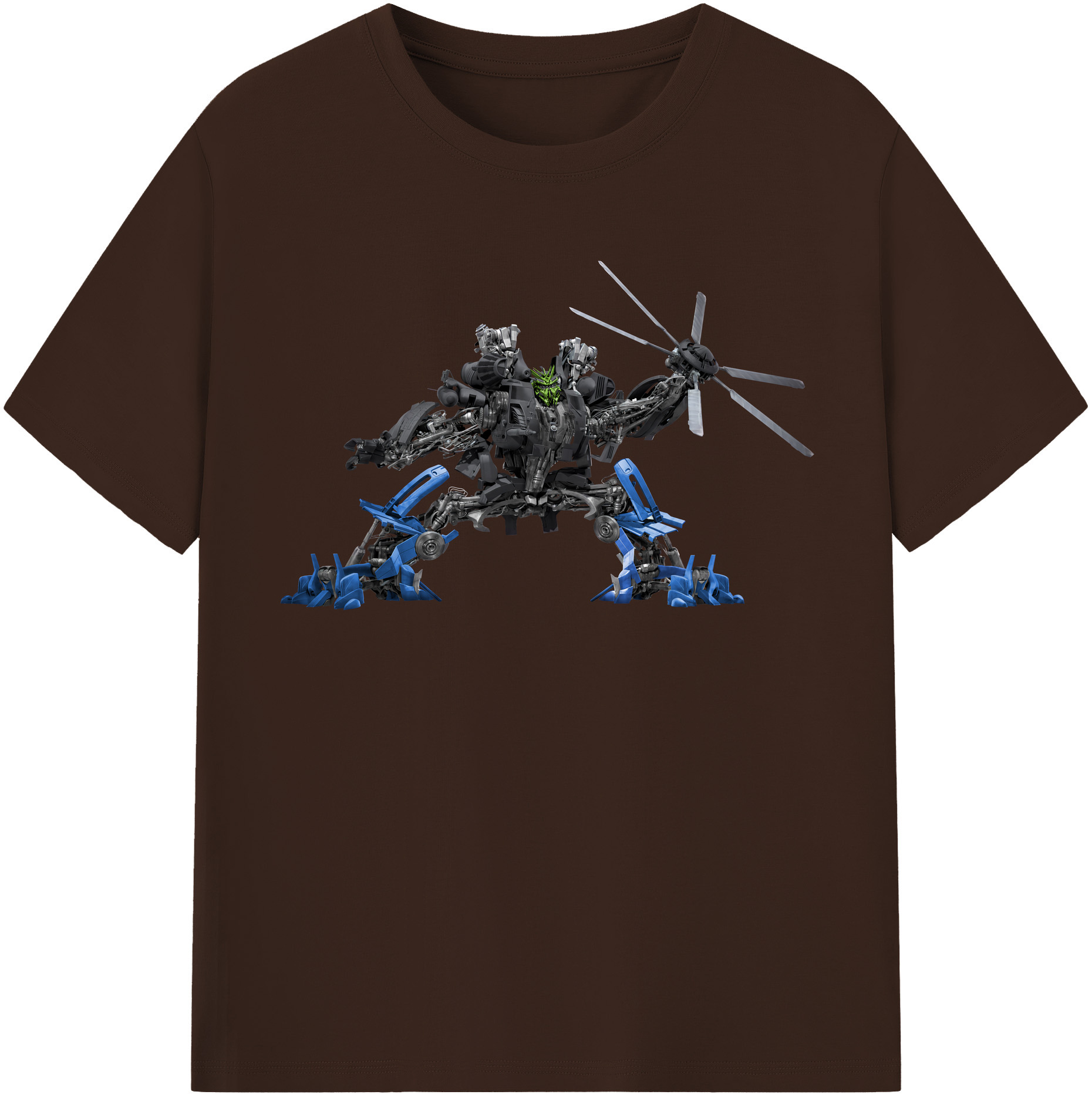 （画像用） Transformers トランスフォーマー 綿100％半袖Tシャツ（フロントプリント）