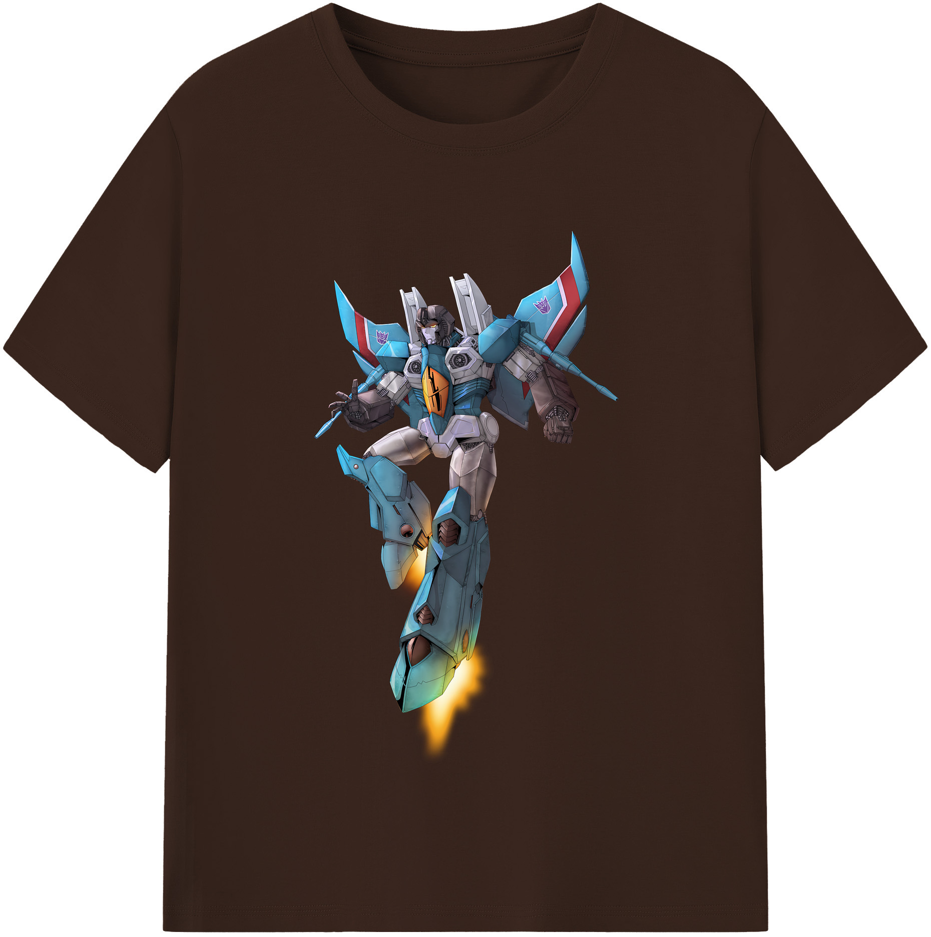 （画像用） Transformers トランスフォーマー 綿100％半袖Tシャツ（フロントプリント）