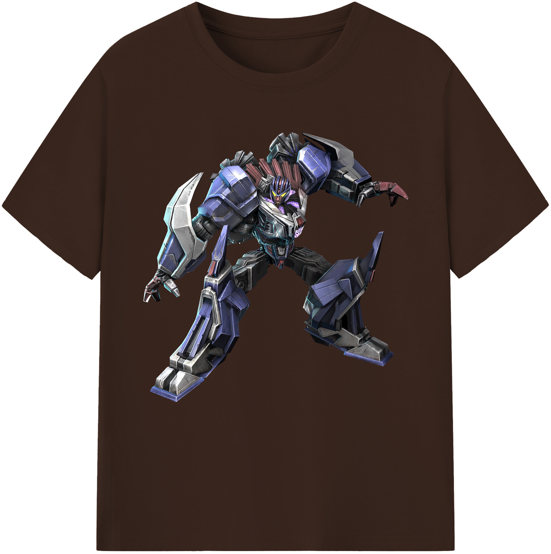 （画像用） Transformers トランスフォーマー 綿100％半袖Tシャツ（フロントプリント）