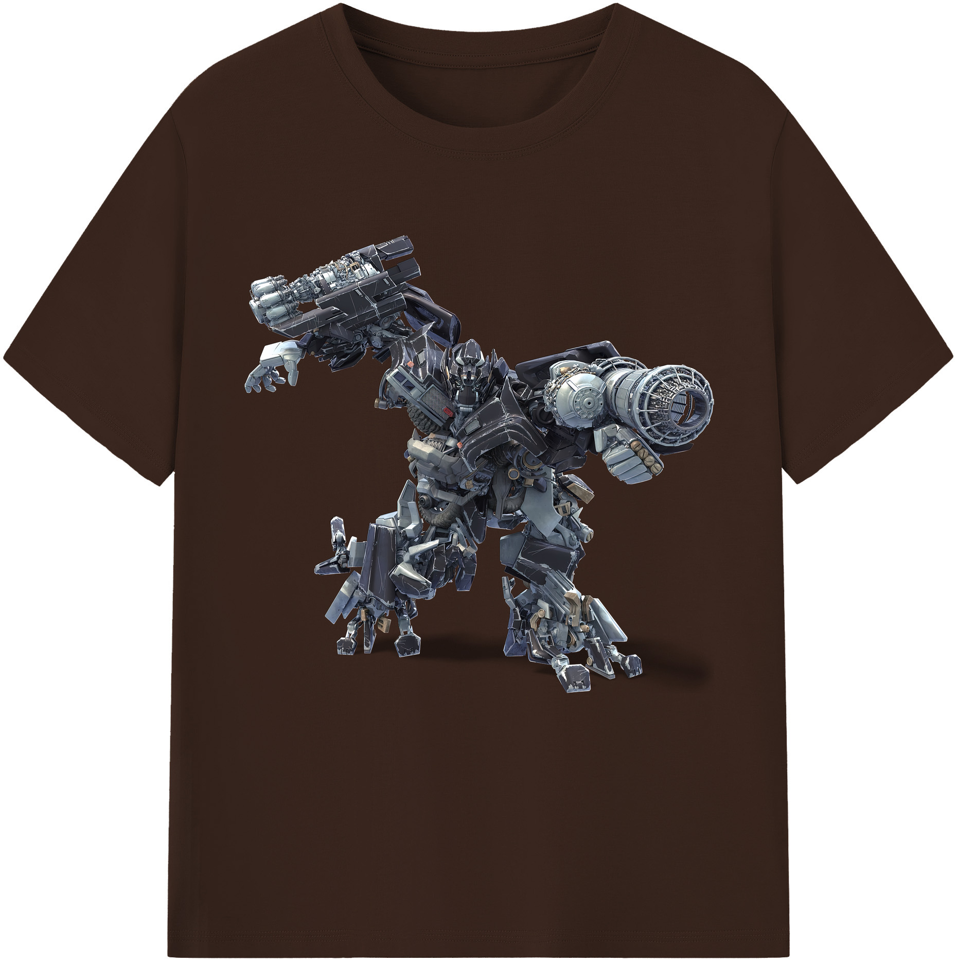 （画像用） Transformers トランスフォーマー 綿100％半袖Tシャツ（フロントプリント）