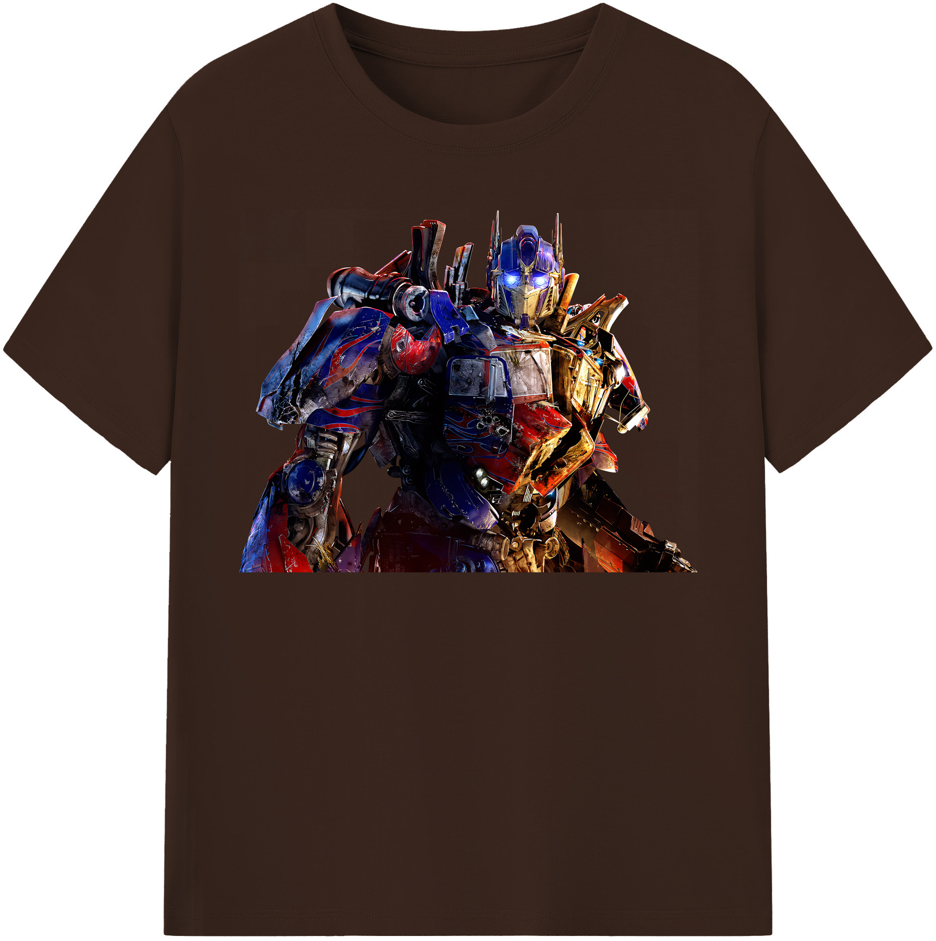 （画像用） Transformers トランスフォーマー 綿100％半袖Tシャツ（フロントプリント）