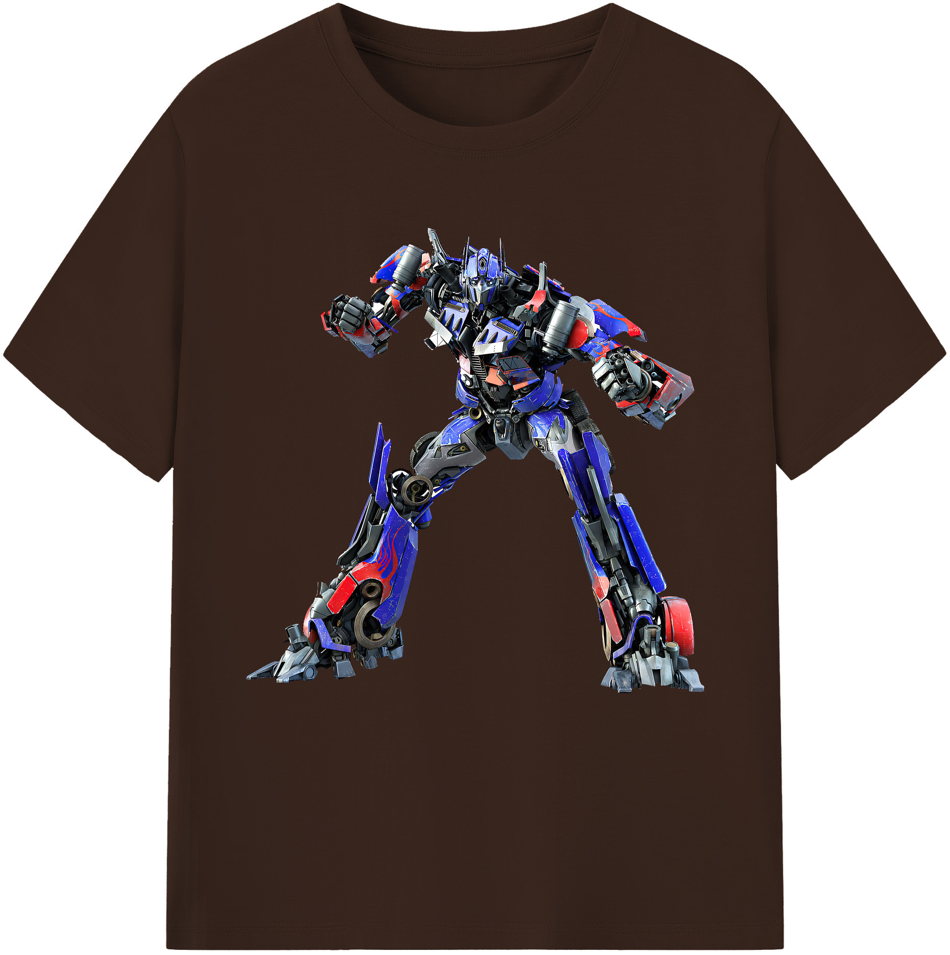 （画像用） Transformers トランスフォーマー 綿100％半袖Tシャツ（フロントプリント）