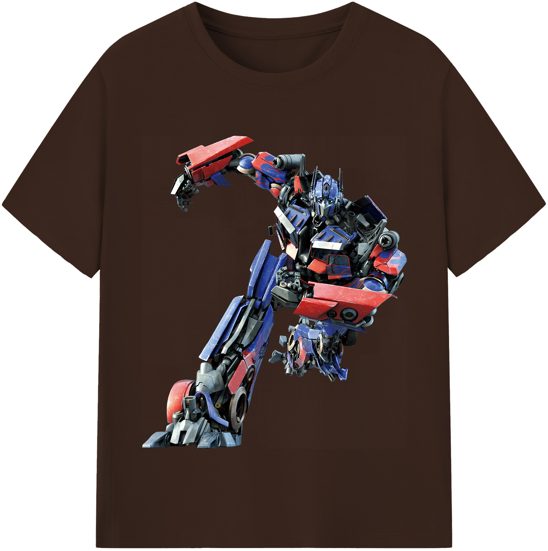 （画像用） Transformers トランスフォーマー 綿100％半袖Tシャツ（フロントプリント）
