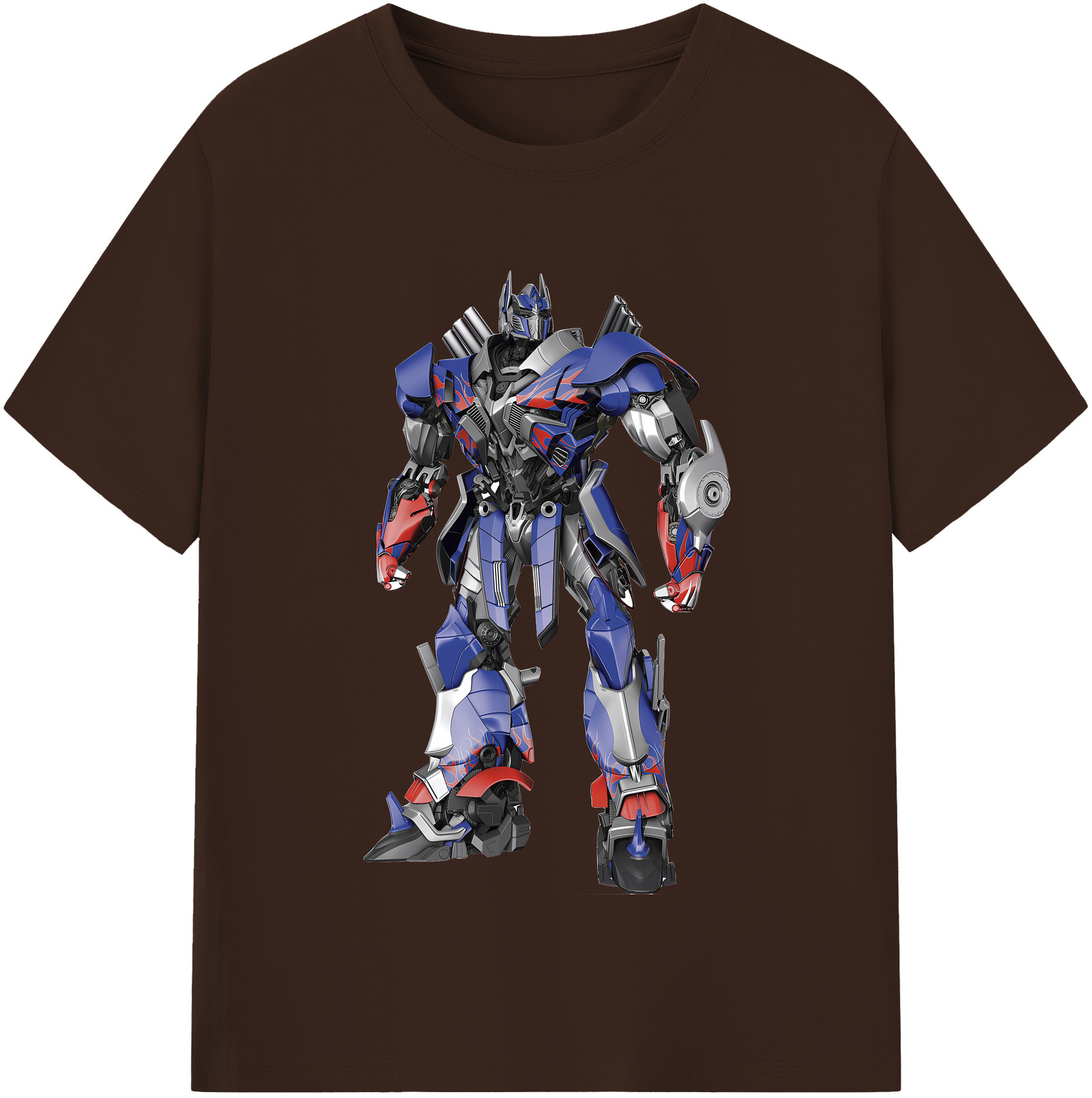 （画像用） Transformers トランスフォーマー 綿100％半袖Tシャツ（フロントプリント）