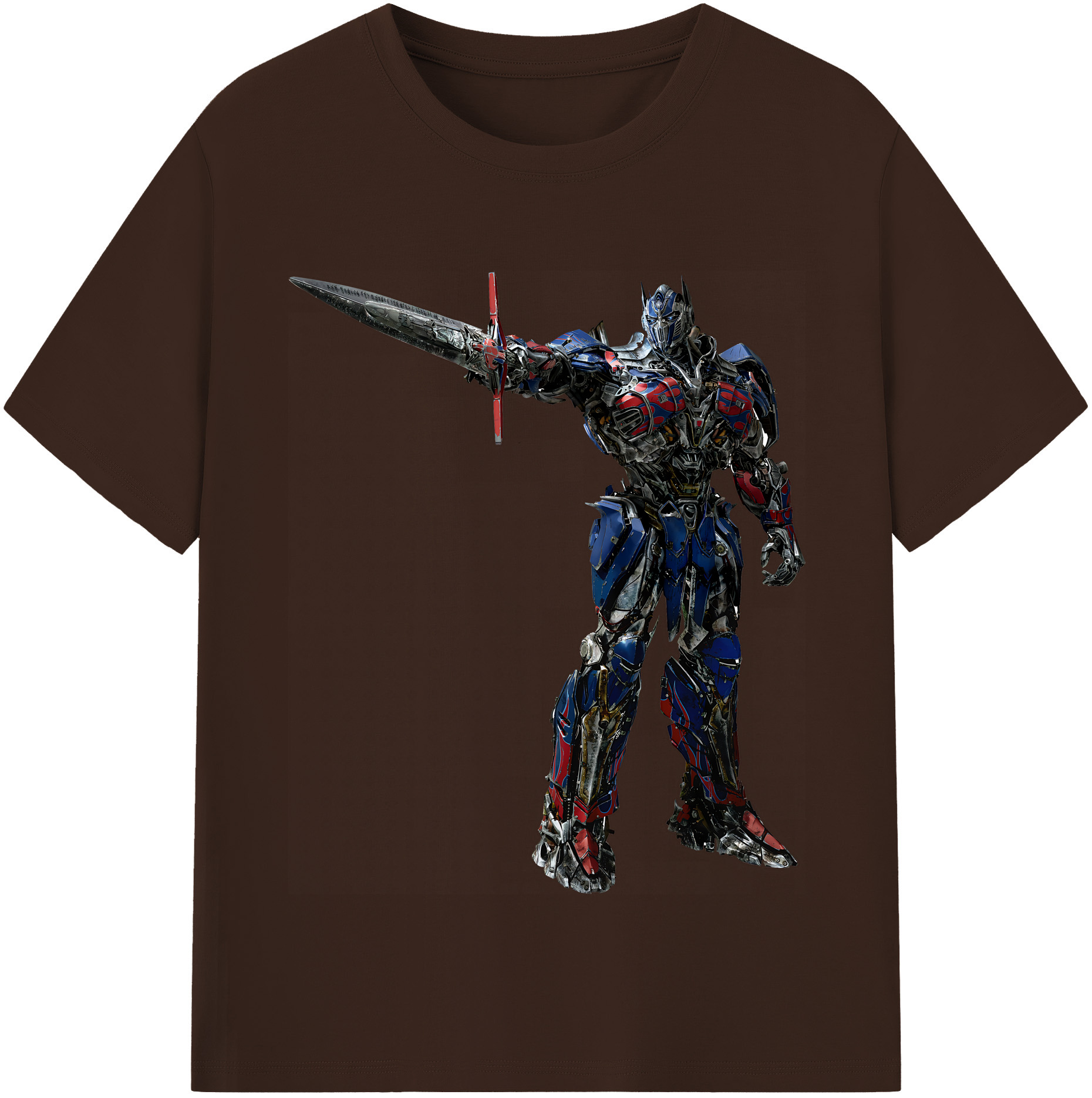 （画像用） Transformers トランスフォーマー 綿100％半袖Tシャツ（フロントプリント）