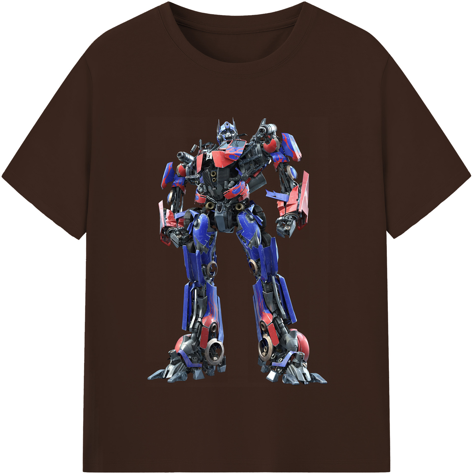 （画像用） Transformers トランスフォーマー 綿100％半袖Tシャツ（フロントプリント）