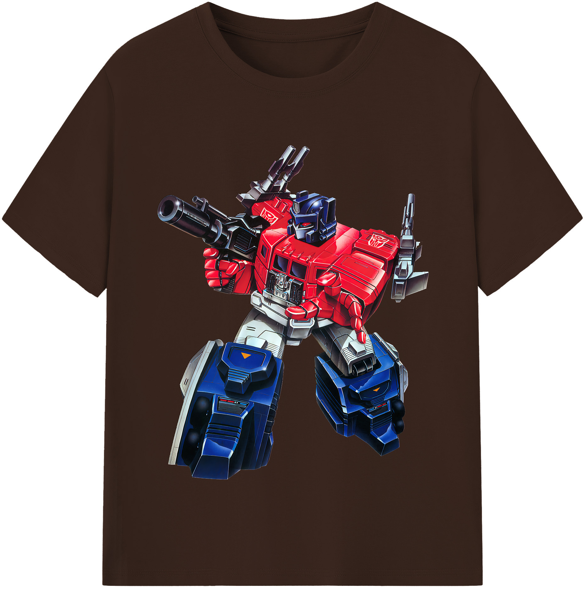（画像用） Transformers トランスフォーマー 綿100％半袖Tシャツ（フロントプリント）