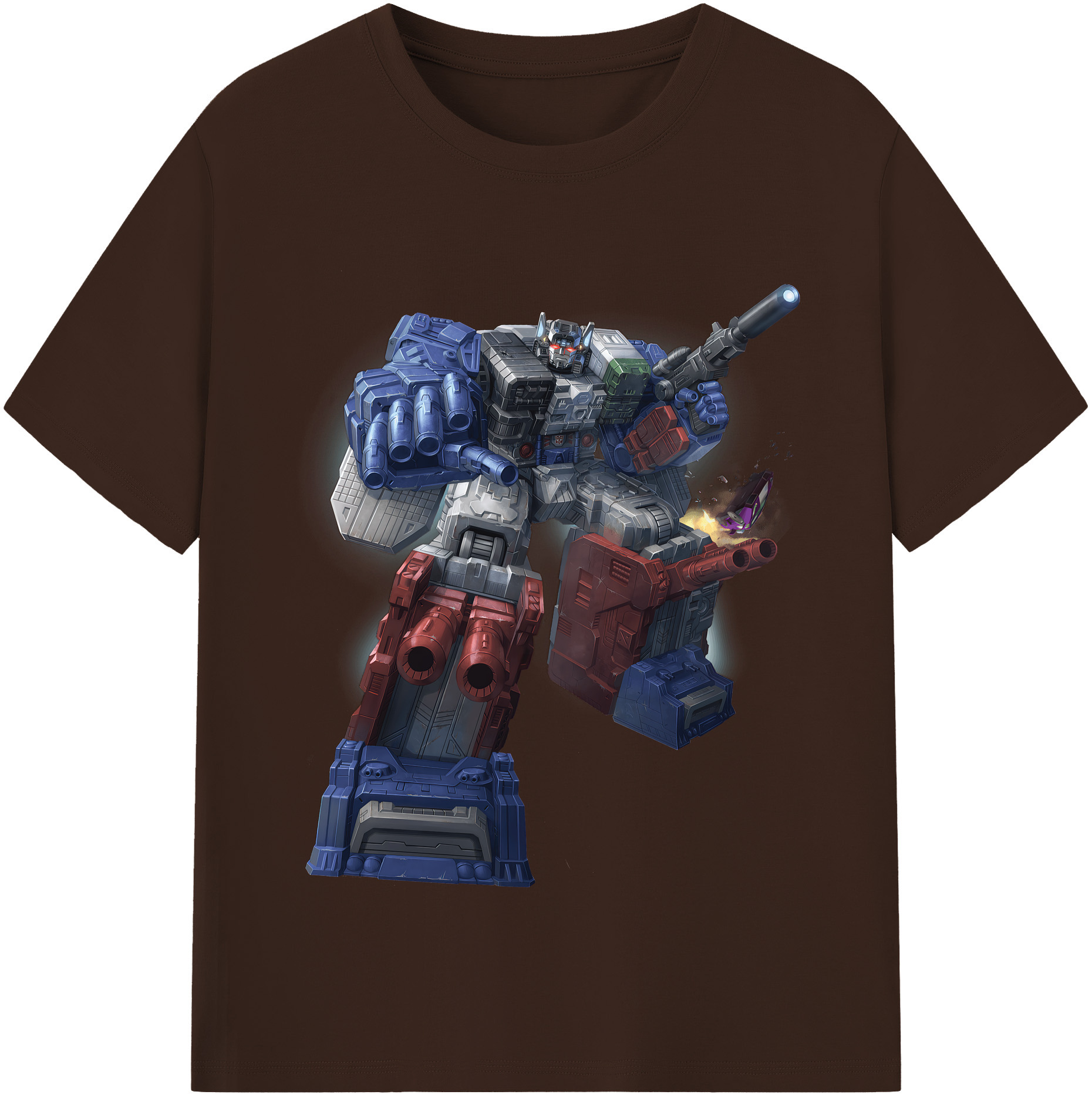 （画像用） Transformers トランスフォーマー 綿100％半袖Tシャツ（フロントプリント）
