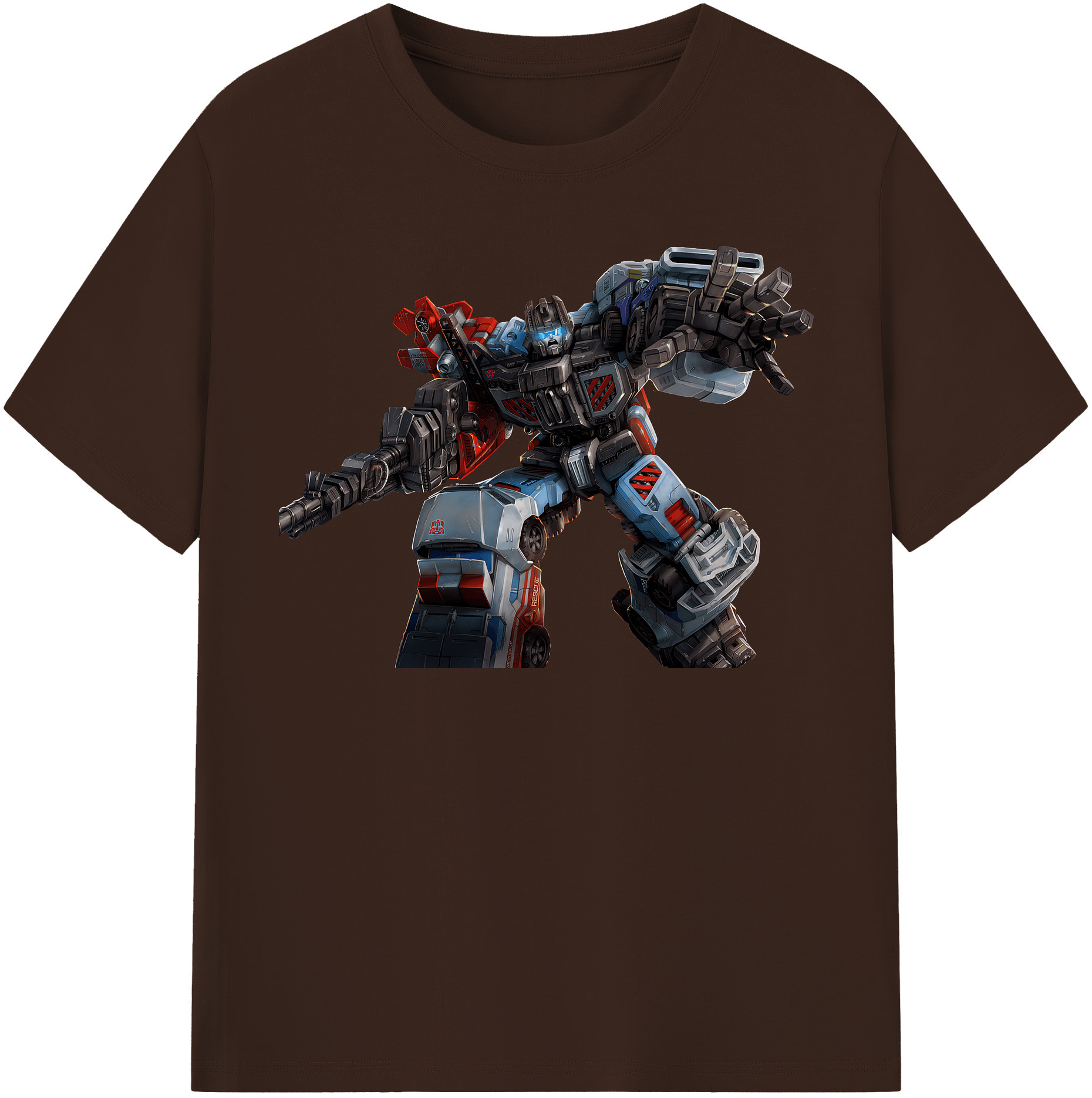 （画像用） Transformers トランスフォーマー 綿100％半袖Tシャツ（フロントプリント）