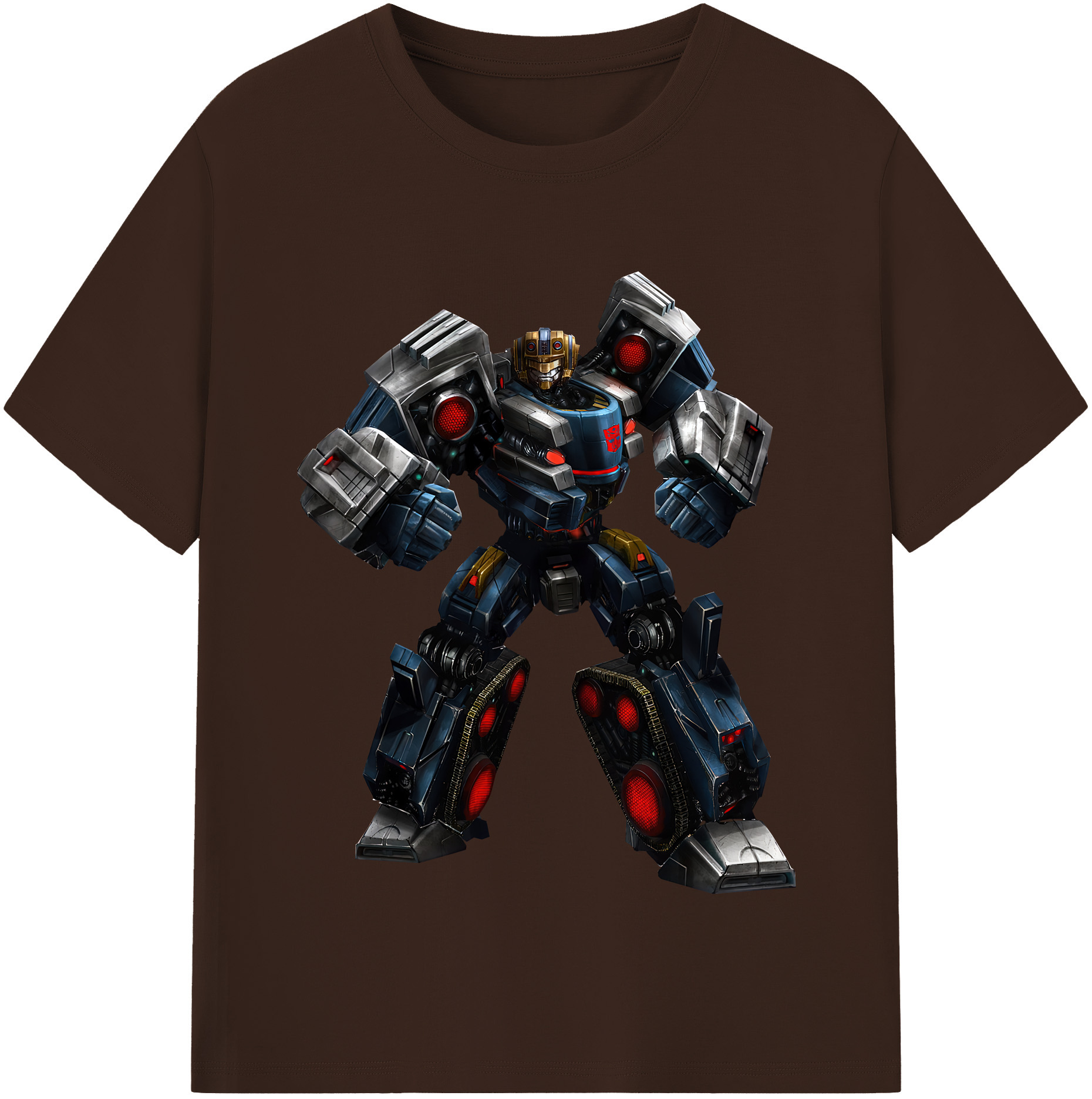 （画像用） Transformers トランスフォーマー 綿100％半袖Tシャツ（フロントプリント）