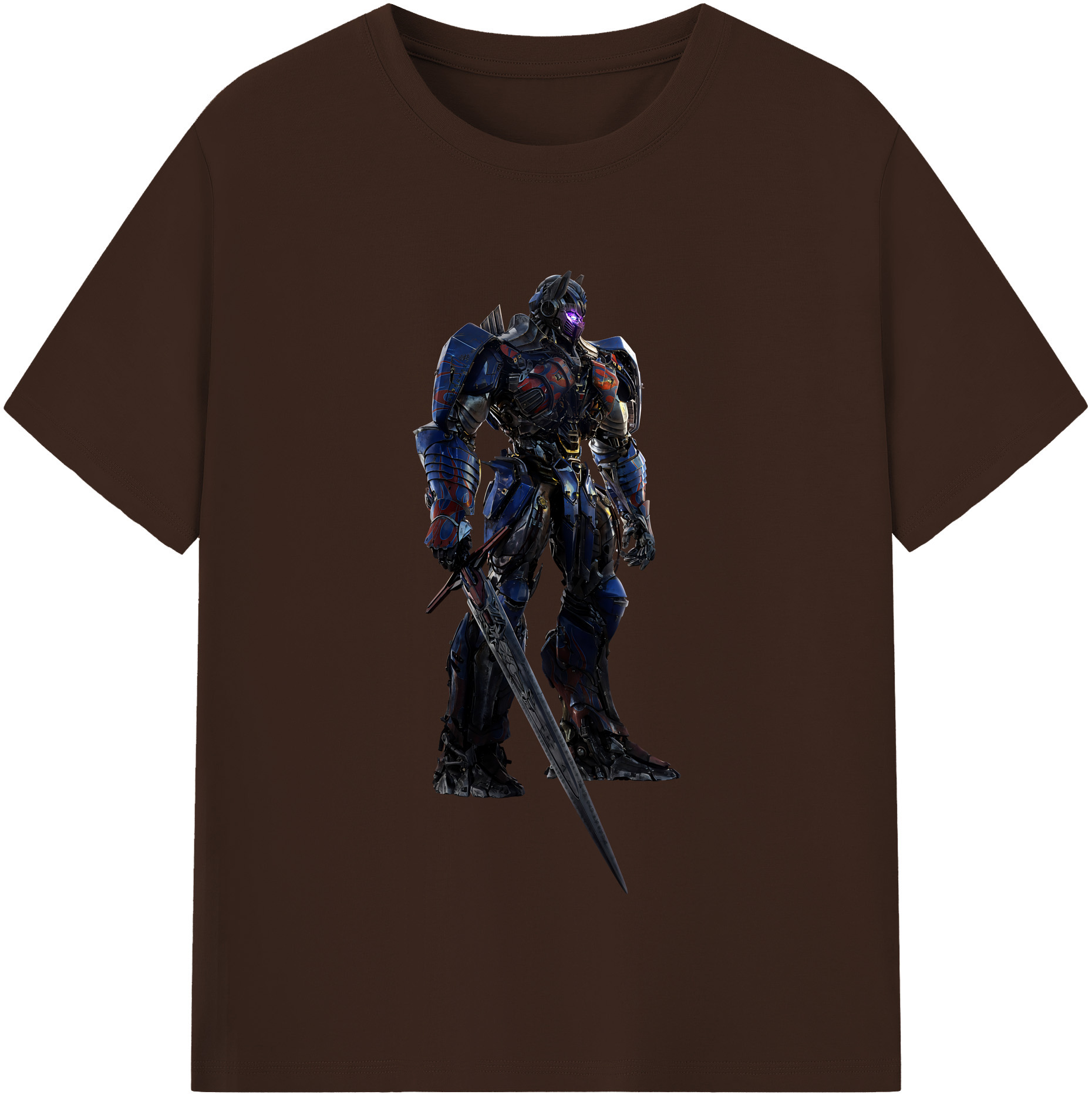 （画像用） Transformers トランスフォーマー 綿100％半袖Tシャツ（フロントプリント）