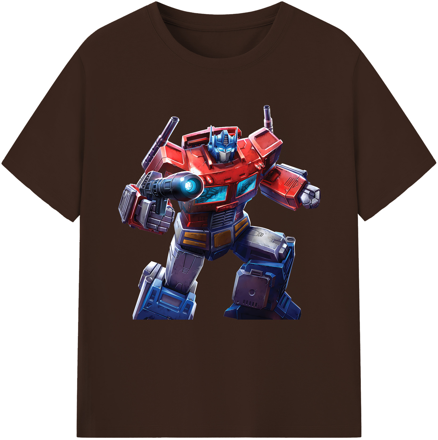 （画像用） Transformers トランスフォーマー 綿100％半袖Tシャツ（フロントプリント）