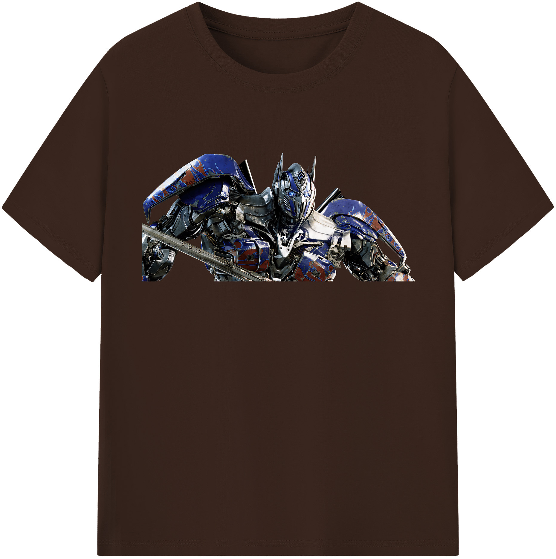 （画像用） Transformers トランスフォーマー 綿100％半袖Tシャツ（フロントプリント）