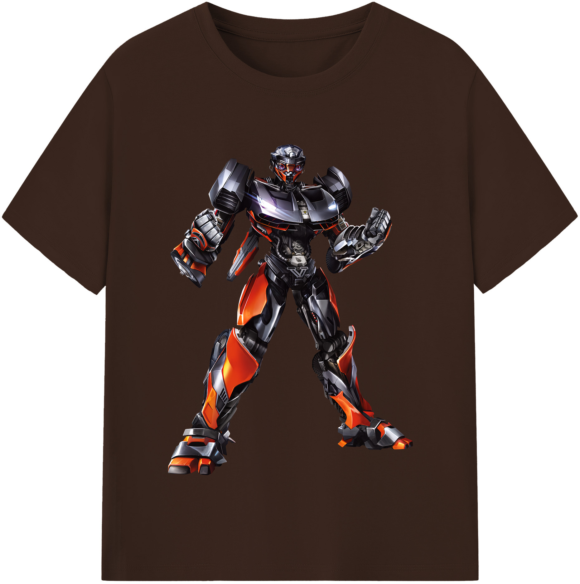 （画像用） Transformers トランスフォーマー 綿100％半袖Tシャツ（フロントプリント）