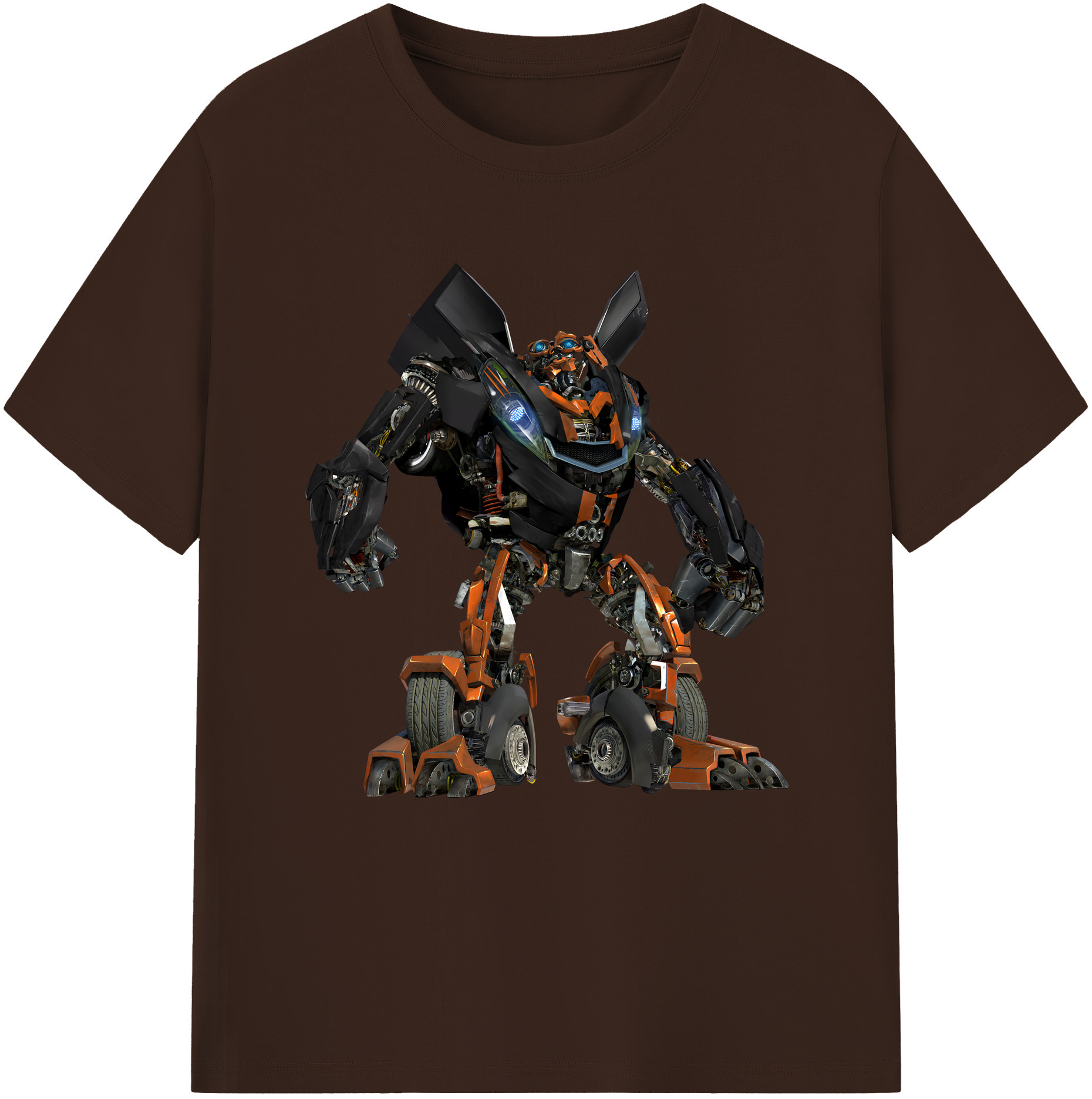 （画像用） Transformers トランスフォーマー 綿100％半袖Tシャツ（フロントプリント）