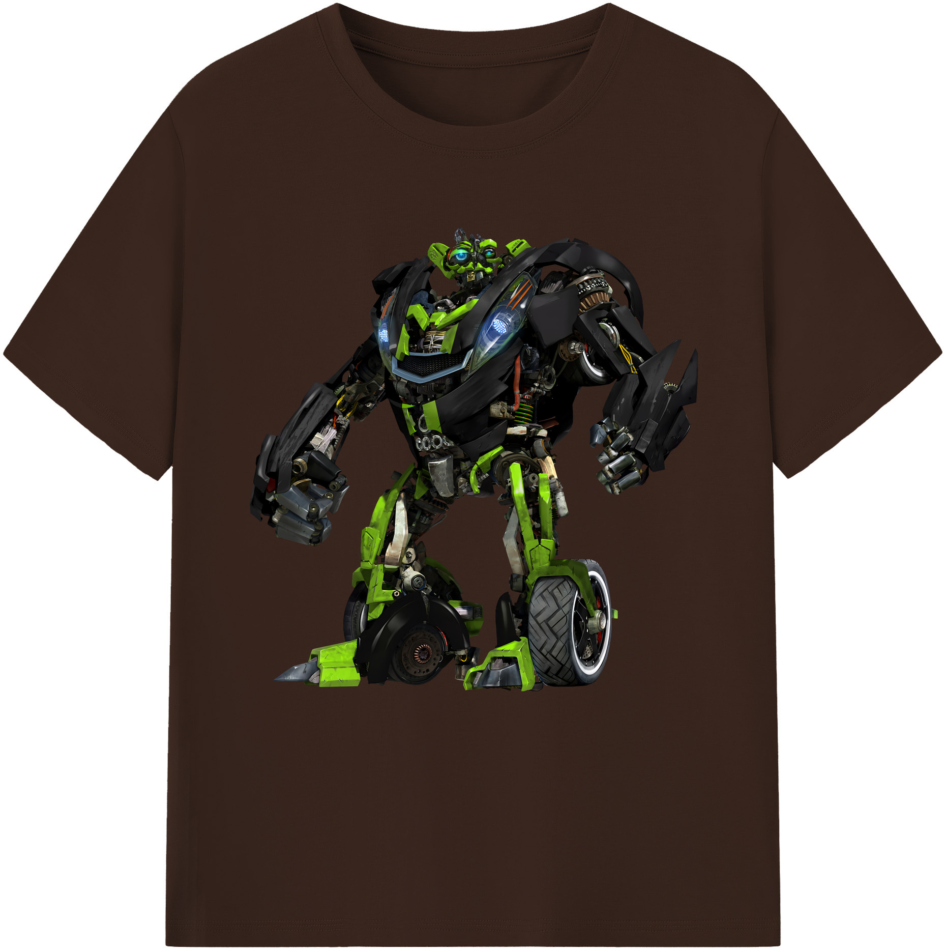 （画像用） Transformers トランスフォーマー 綿100％半袖Tシャツ（フロントプリント）