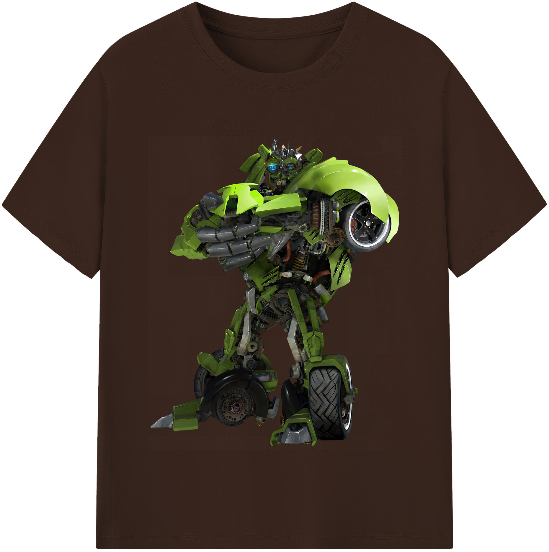（画像用） Transformers トランスフォーマー 綿100％半袖Tシャツ（フロントプリント）