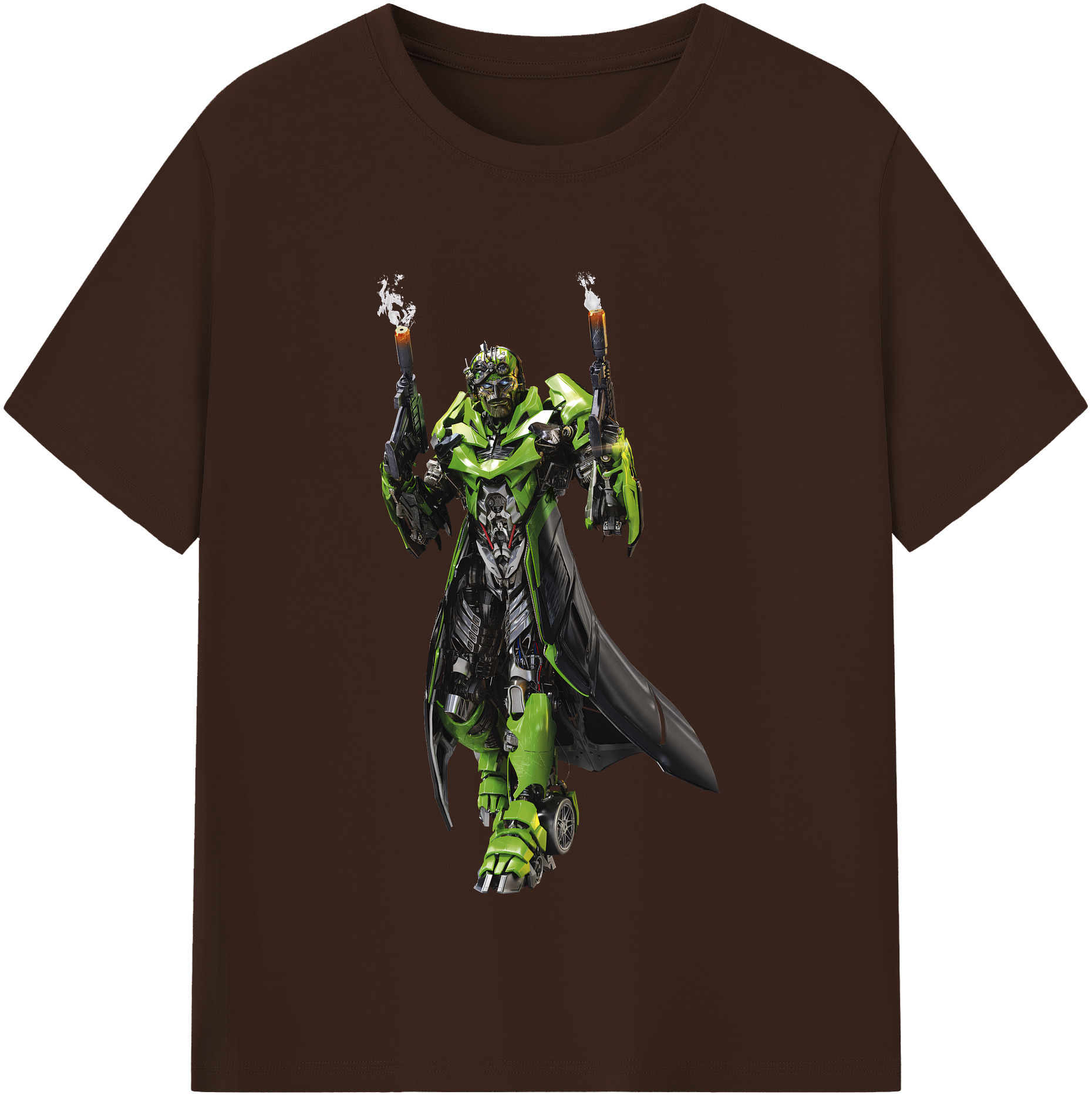 （画像用） Transformers トランスフォーマー 綿100％半袖Tシャツ（フロントプリント）