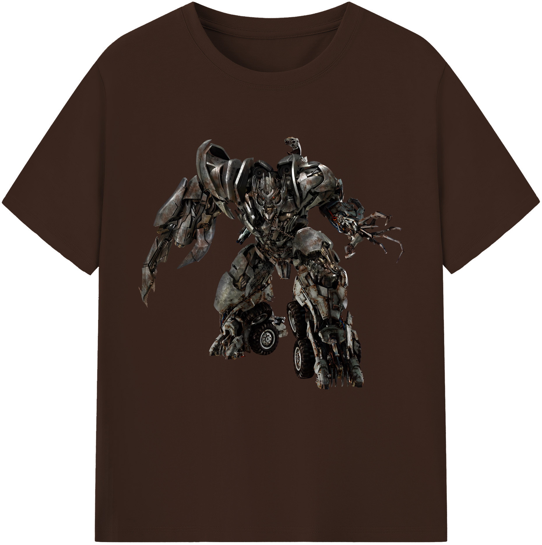 （画像用） Transformers トランスフォーマー 綿100％半袖Tシャツ（フロントプリント）