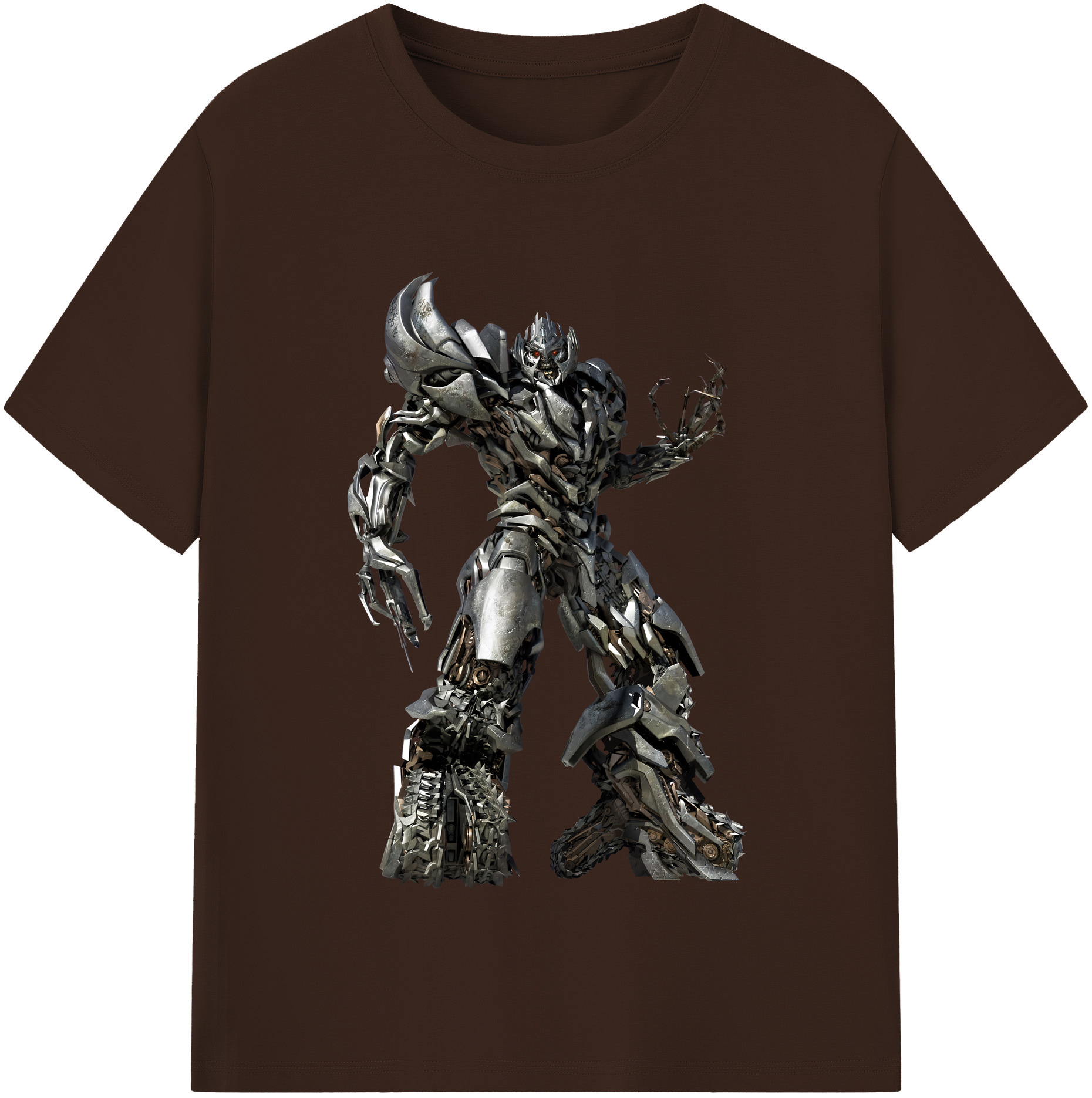 （画像用） Transformers トランスフォーマー 綿100％半袖Tシャツ（フロントプリント）