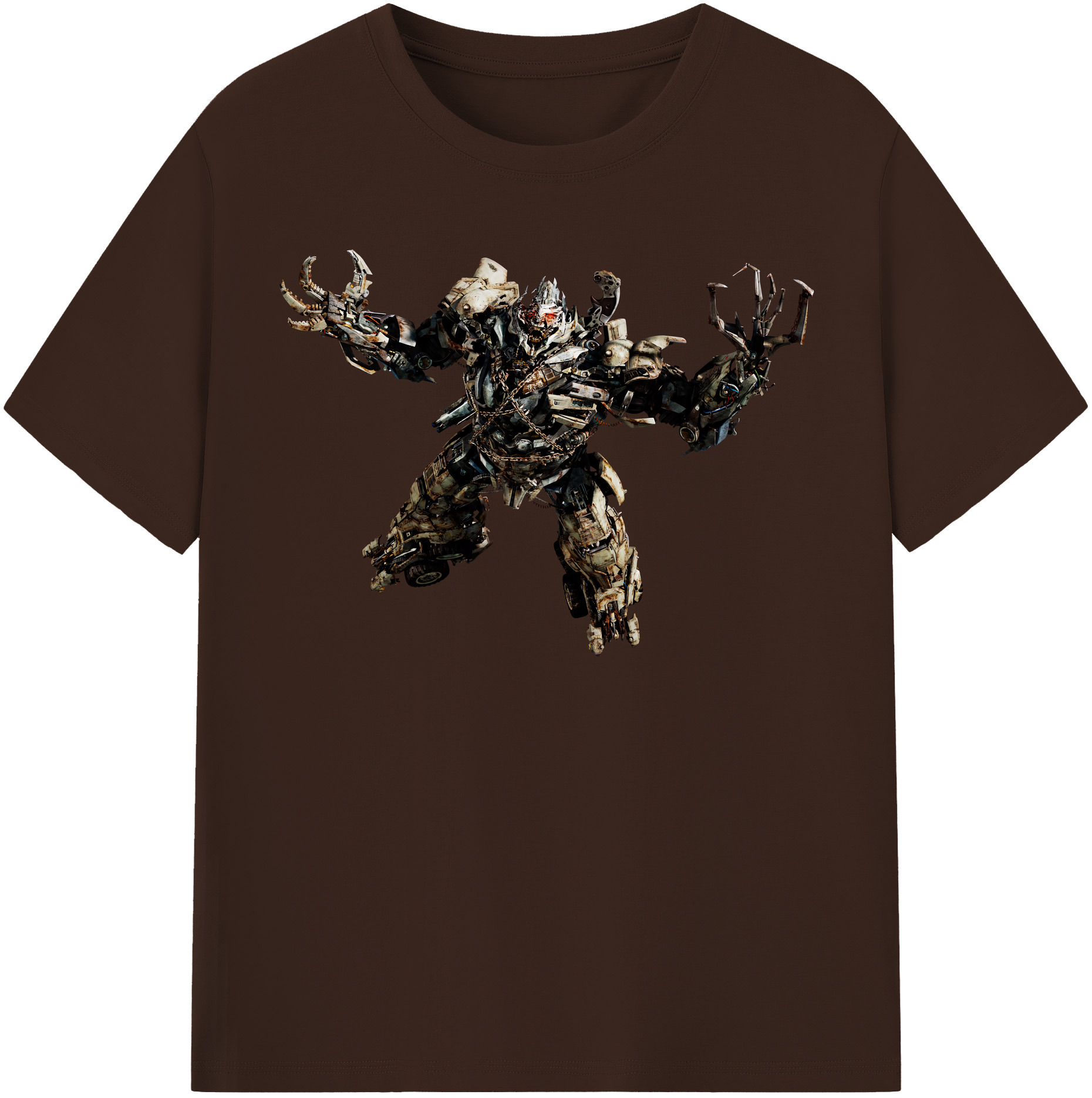 （画像用） Transformers トランスフォーマー 綿100％半袖Tシャツ（フロントプリント）
