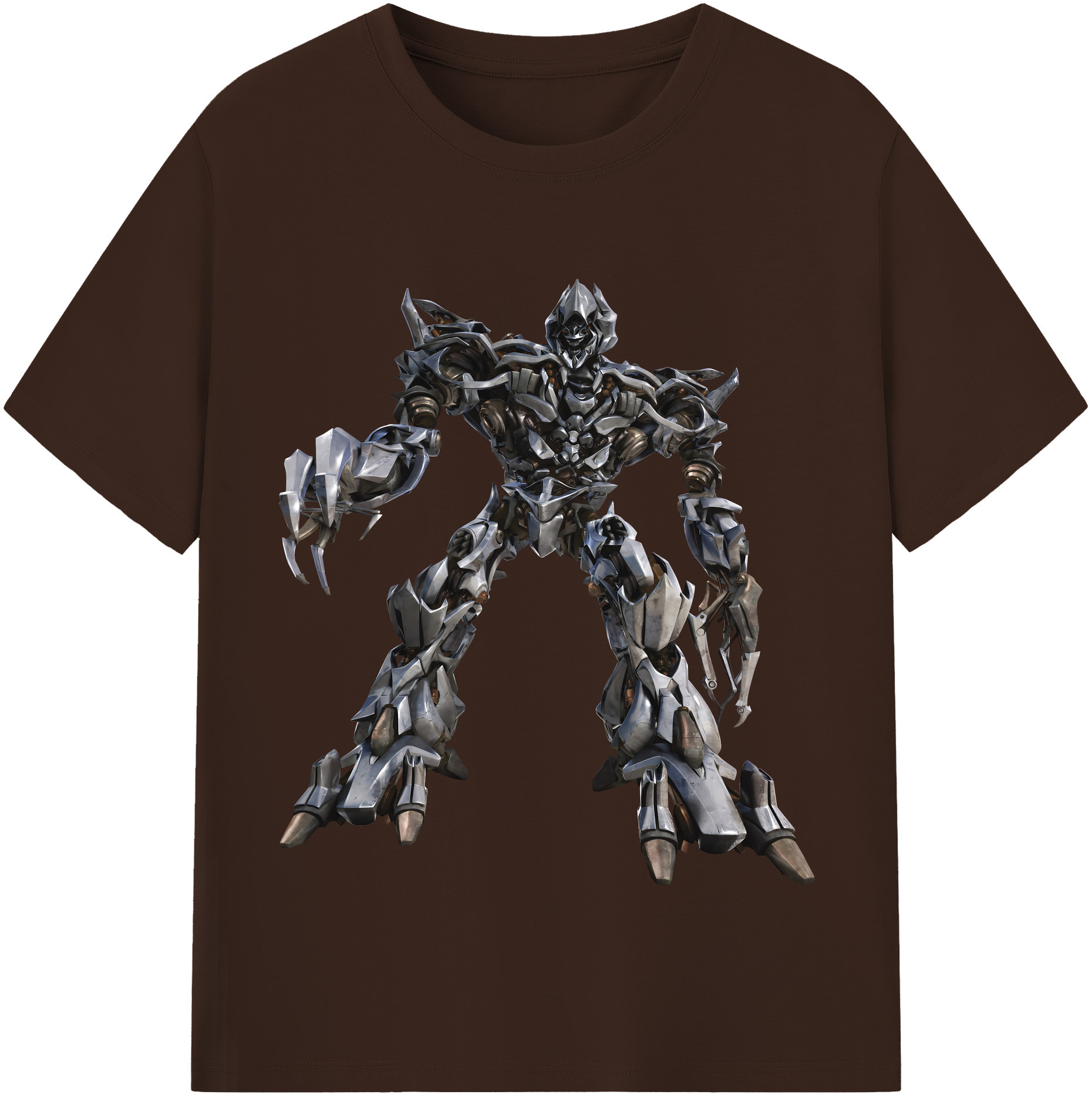 （画像用） Transformers トランスフォーマー 綿100％半袖Tシャツ（フロントプリント）