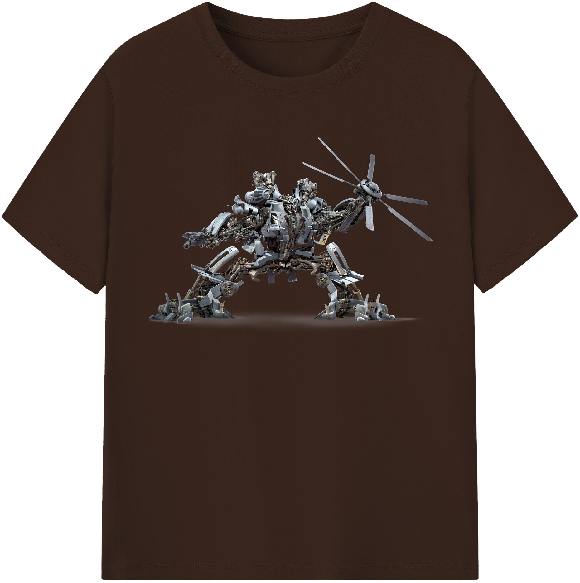 （画像用） Transformers トランスフォーマー 綿100％半袖Tシャツ（フロントプリント）