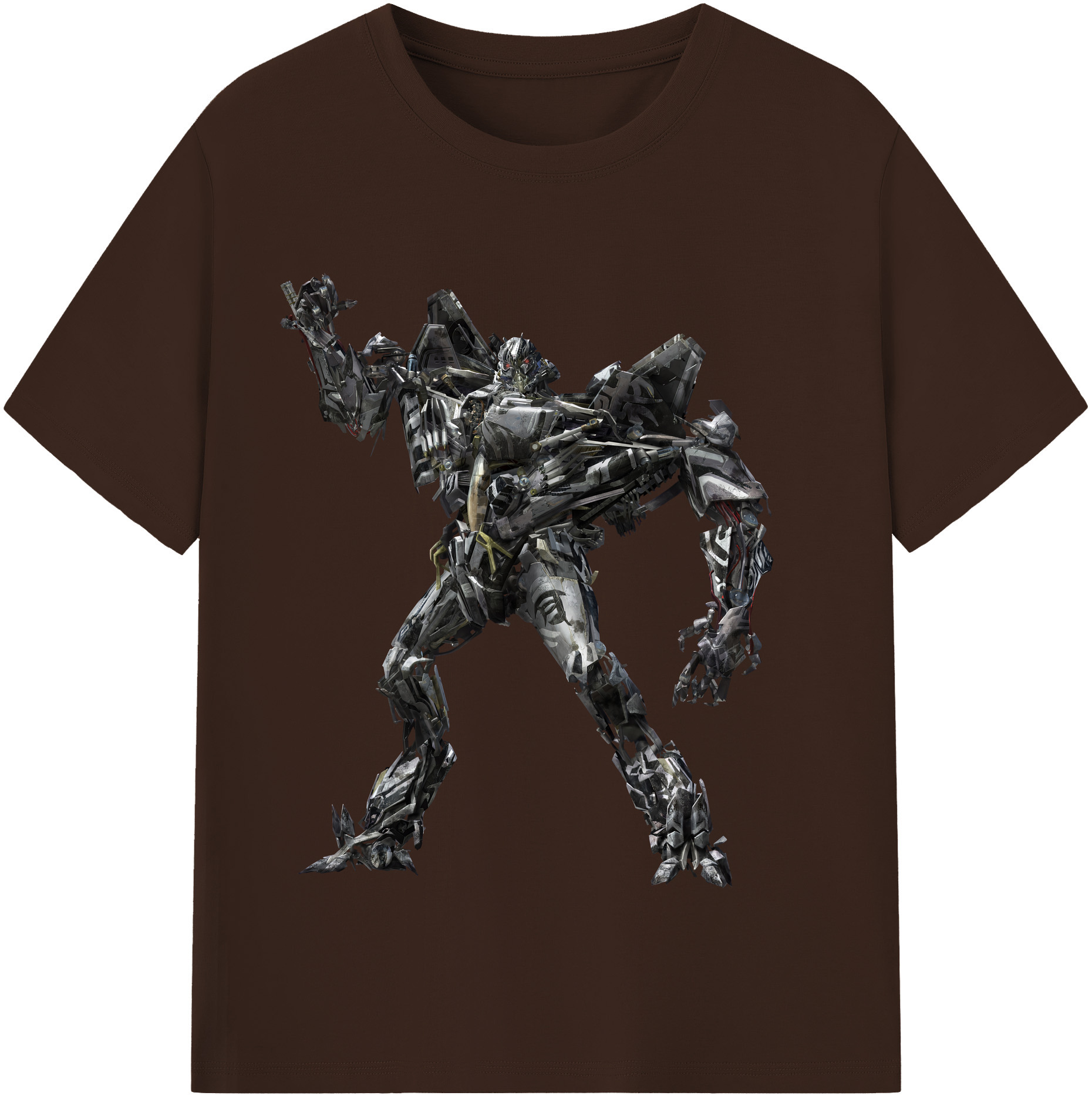 （画像用） Transformers トランスフォーマー 綿100％半袖Tシャツ（フロントプリント）