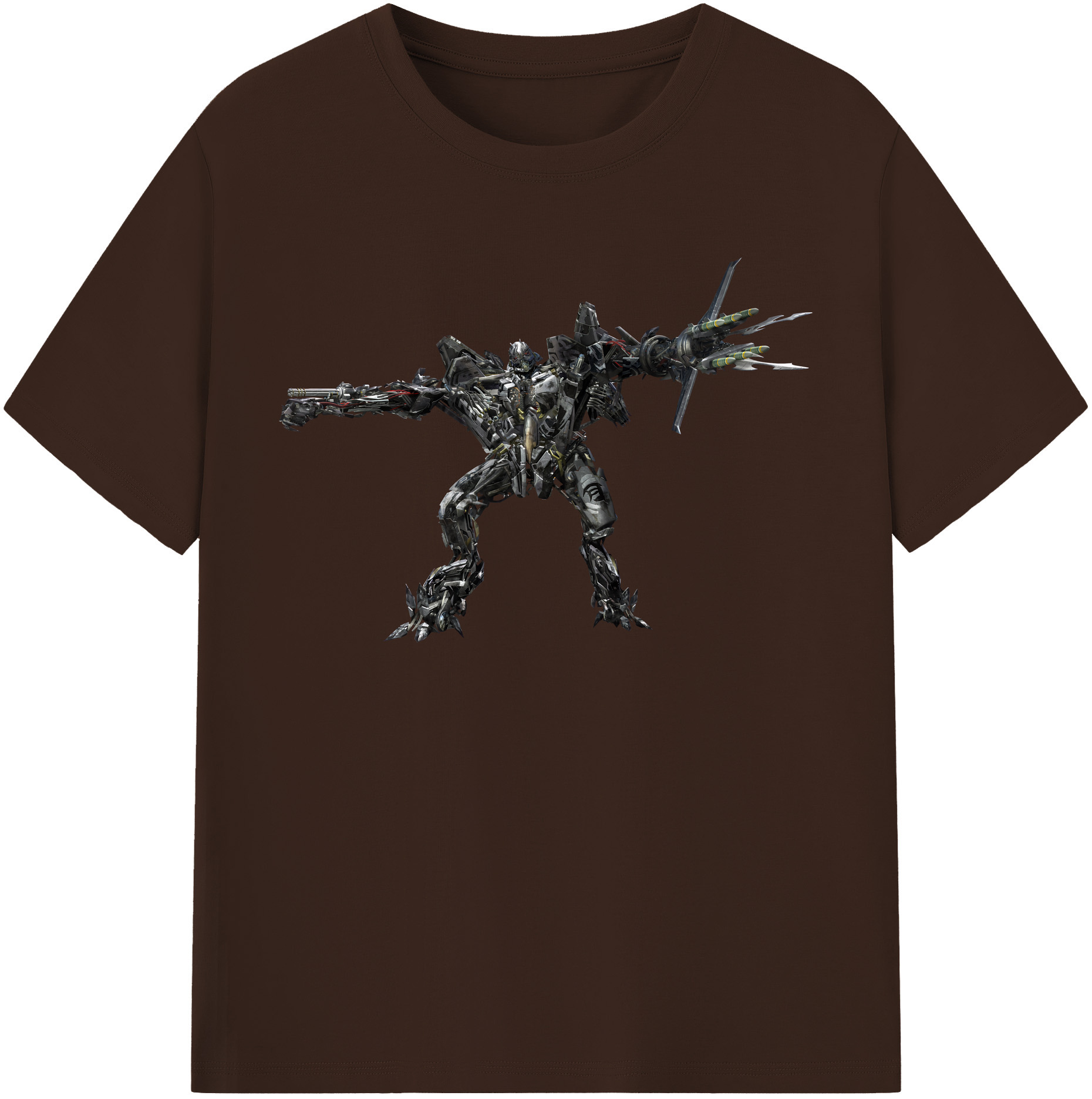 （画像用） Transformers トランスフォーマー 綿100％半袖Tシャツ（フロントプリント）
