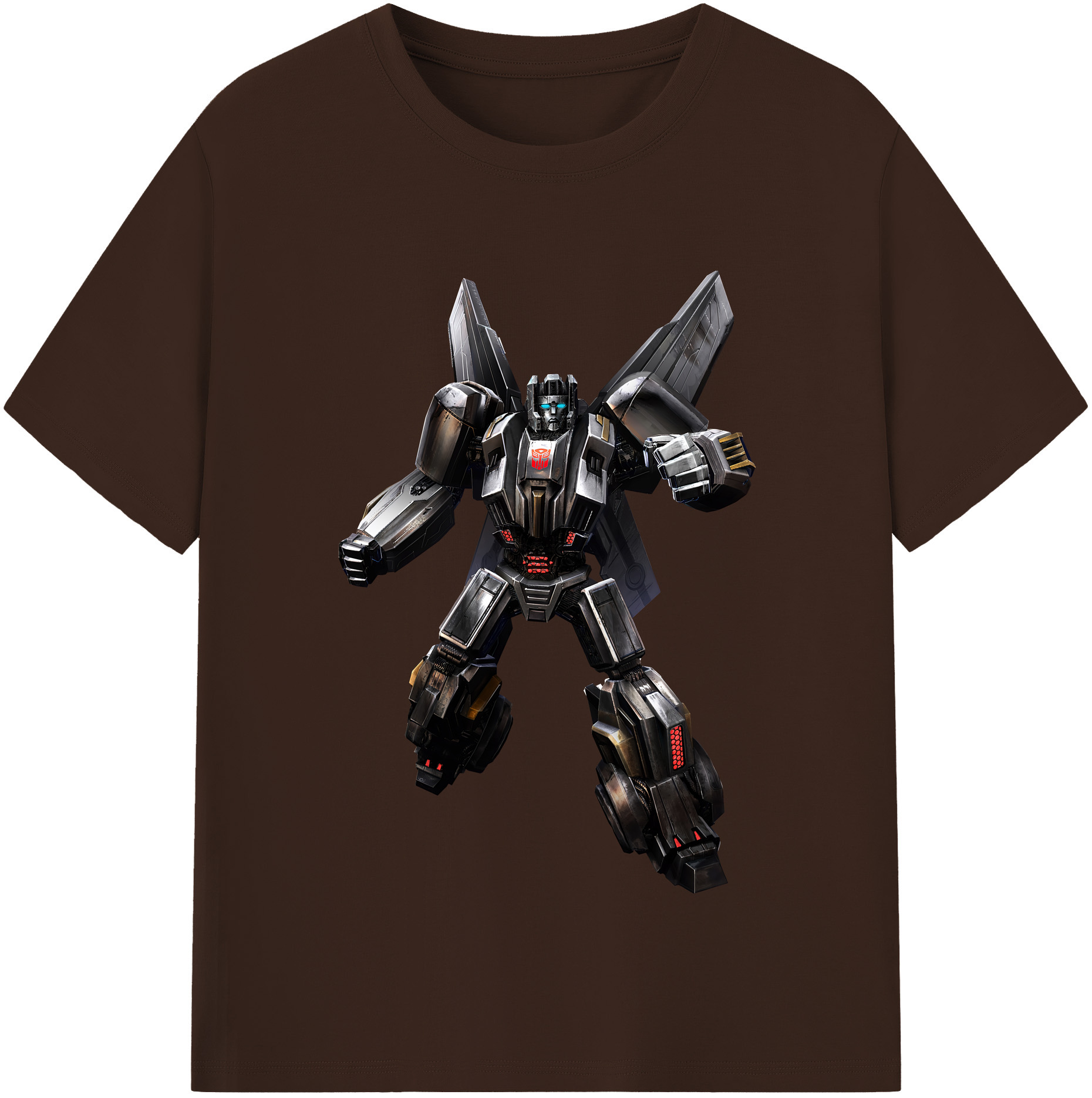 （画像用） Transformers トランスフォーマー 綿100％半袖Tシャツ（フロントプリント）