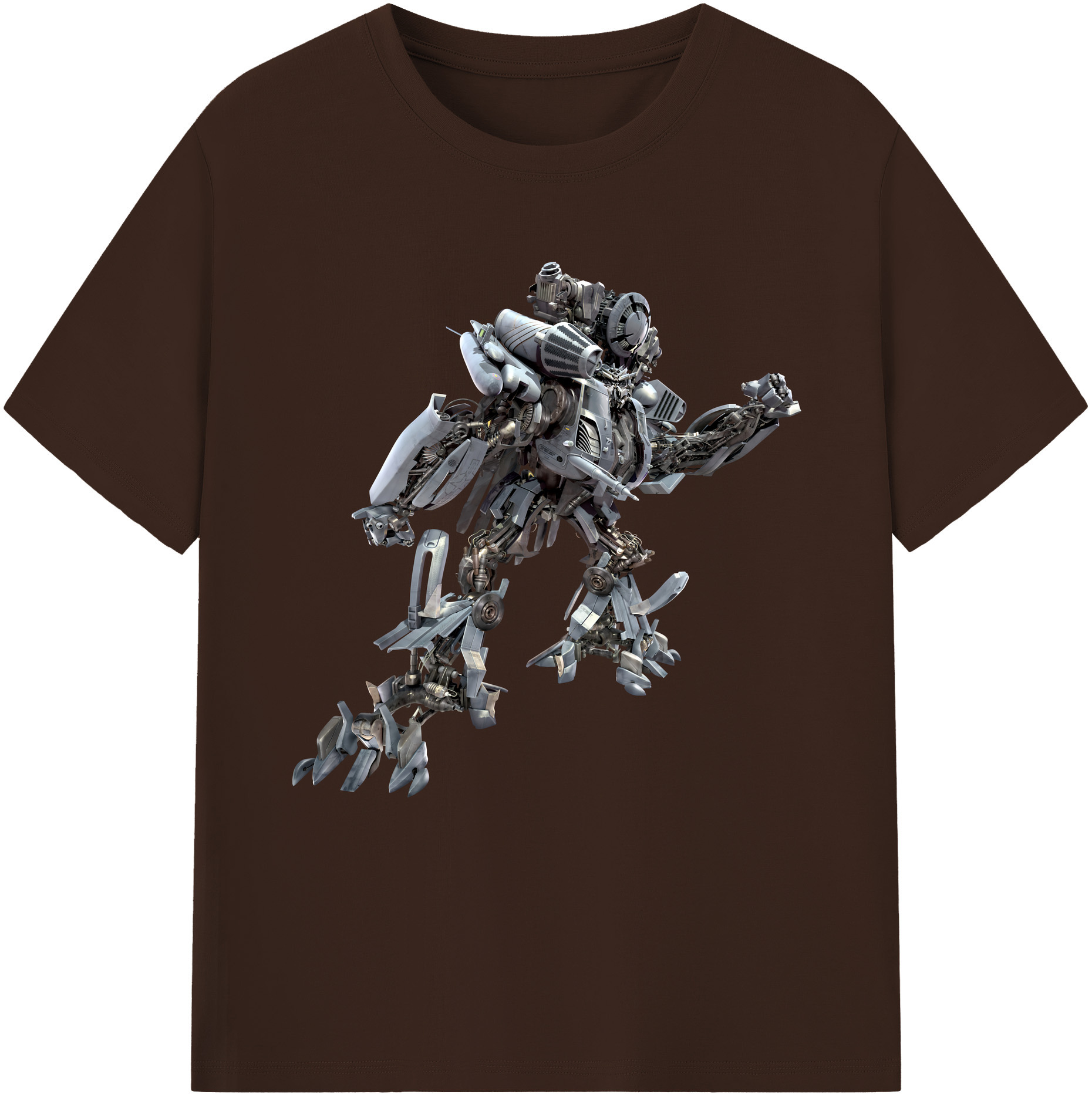 （画像用） Transformers トランスフォーマー 綿100％半袖Tシャツ（フロントプリント）