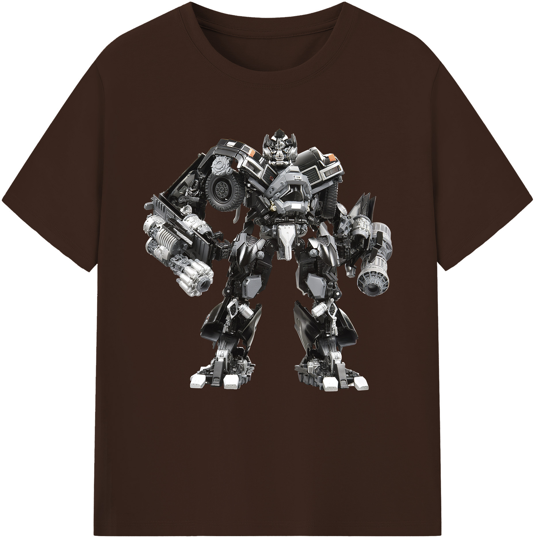 （画像用） Transformers トランスフォーマー 綿100％半袖Tシャツ（フロントプリント）