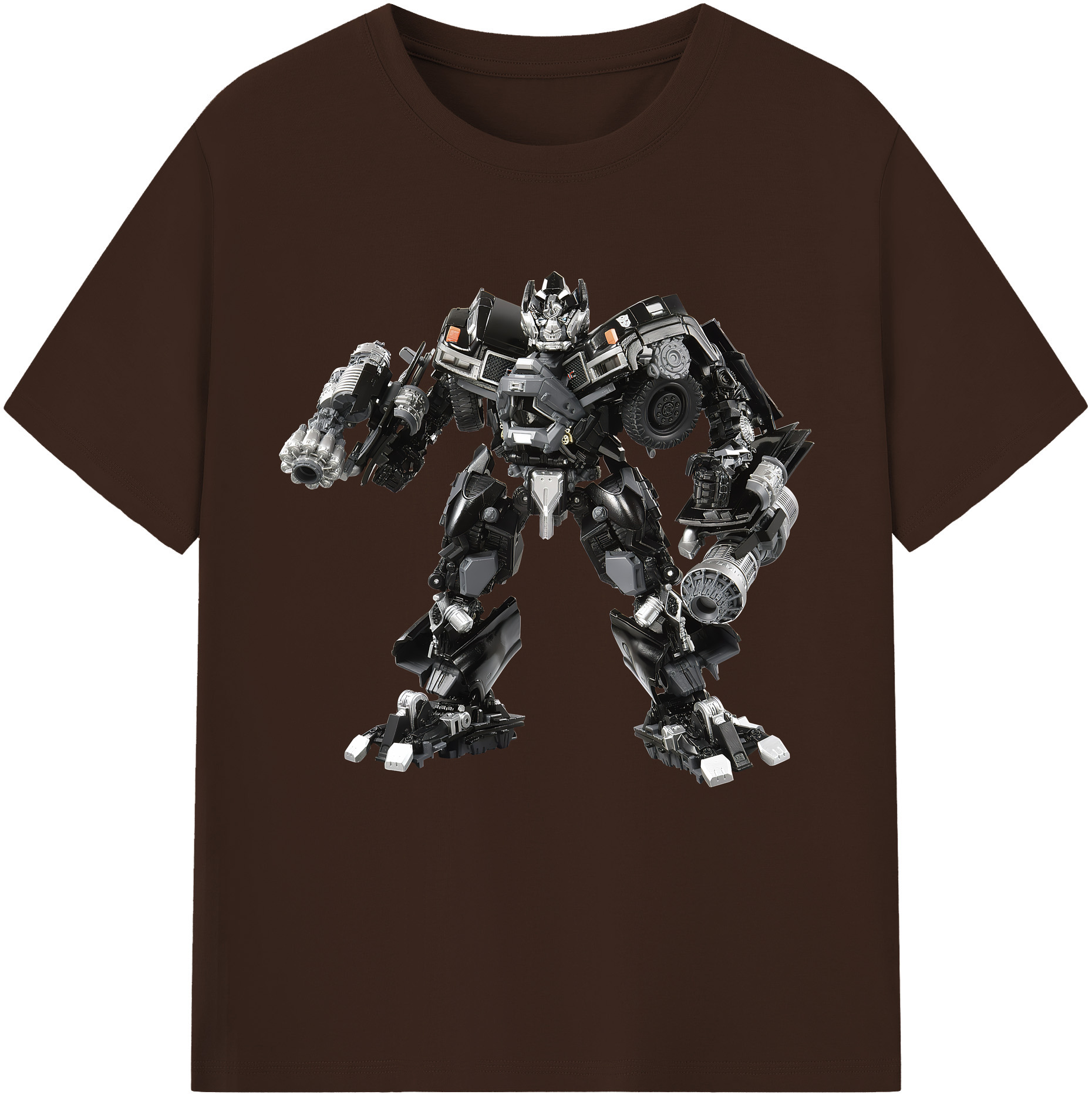 （画像用） Transformers トランスフォーマー 綿100％半袖Tシャツ（フロントプリント）