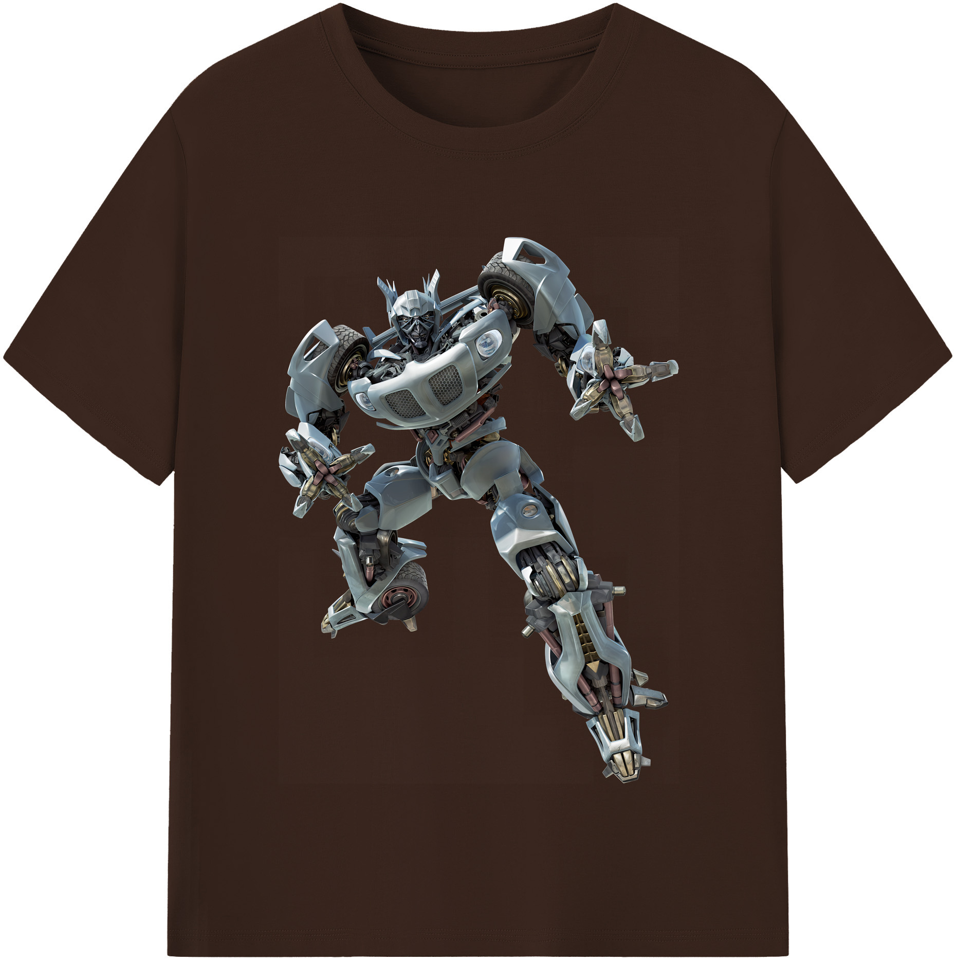 （画像用） Transformers トランスフォーマー 綿100％半袖Tシャツ（フロントプリント）