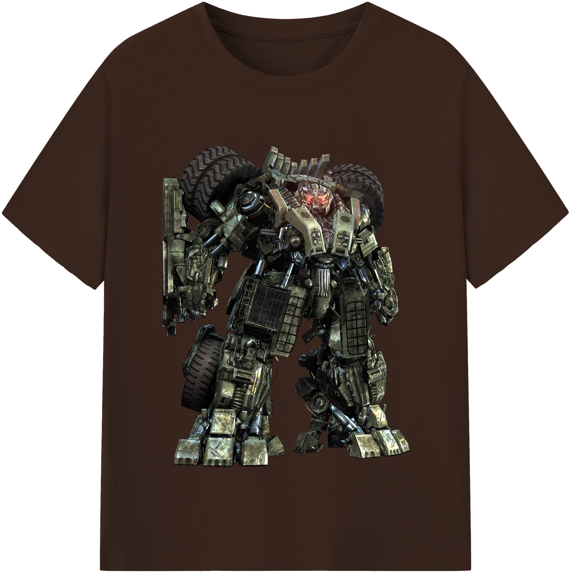 （画像用） Transformers トランスフォーマー 綿100％半袖Tシャツ（フロントプリント）