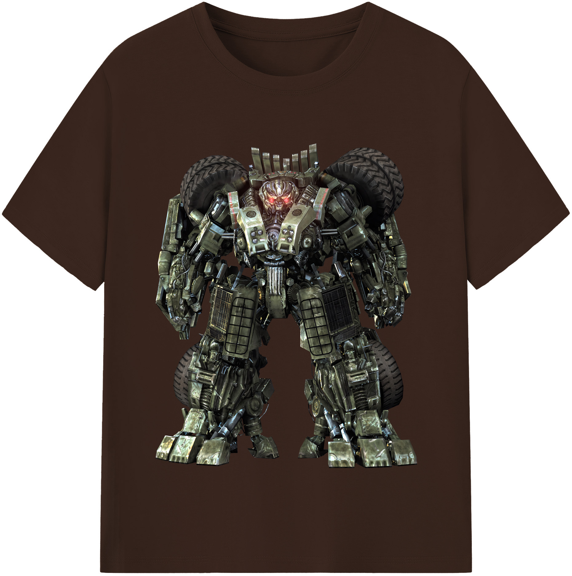 （画像用） Transformers トランスフォーマー 綿100％半袖Tシャツ（フロントプリント）