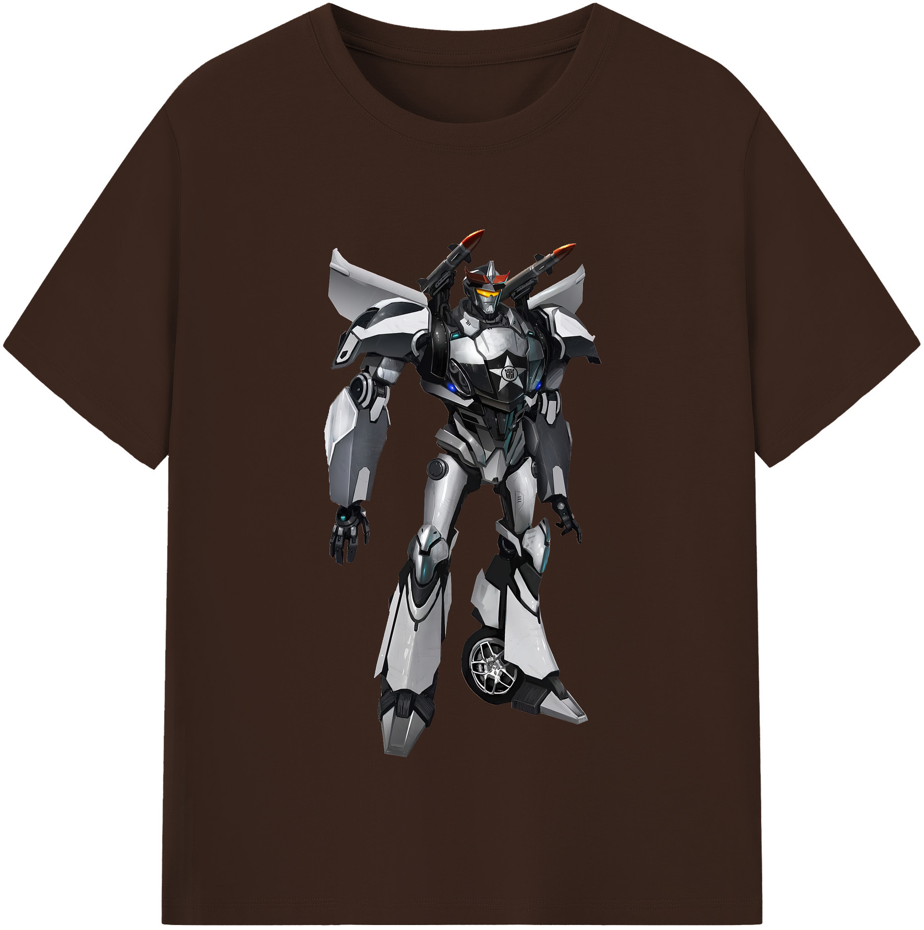 （画像用） Transformers トランスフォーマー 綿100％半袖Tシャツ（フロントプリント）