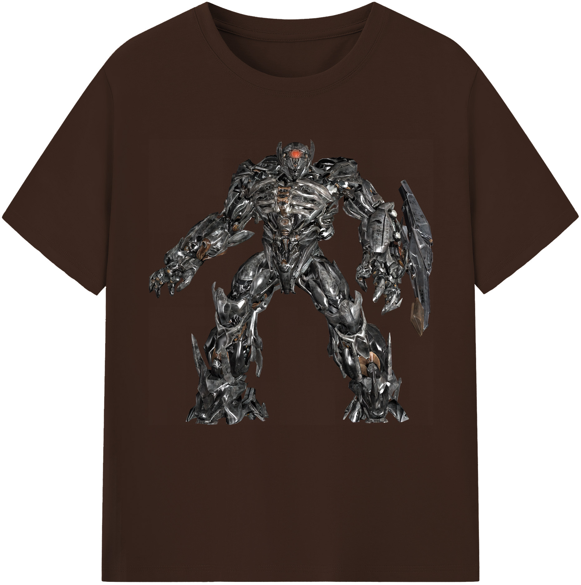 （画像用） Transformers トランスフォーマー 綿100％半袖Tシャツ（フロントプリント）