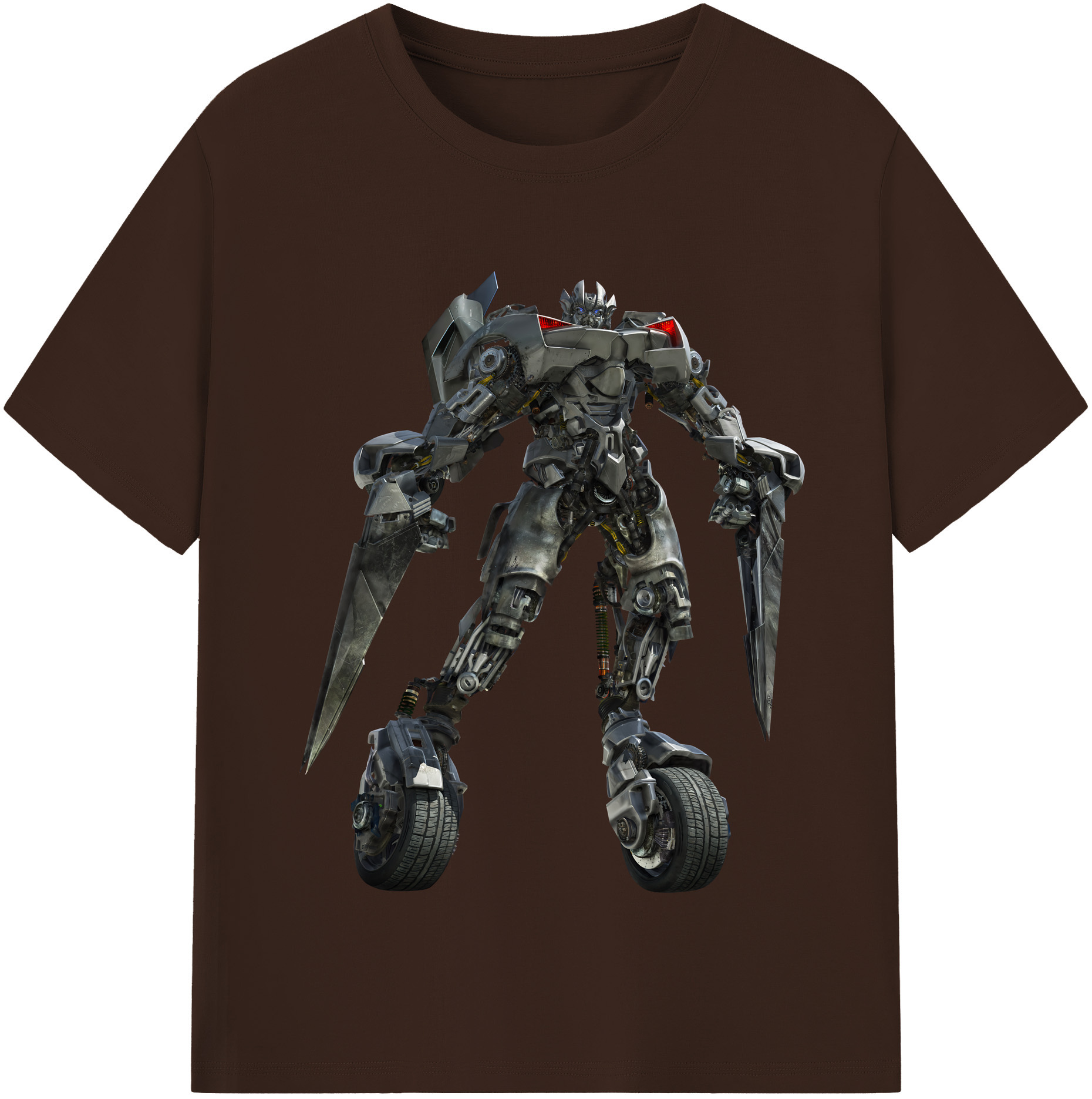（画像用） Transformers トランスフォーマー 綿100％半袖Tシャツ（フロントプリント）
