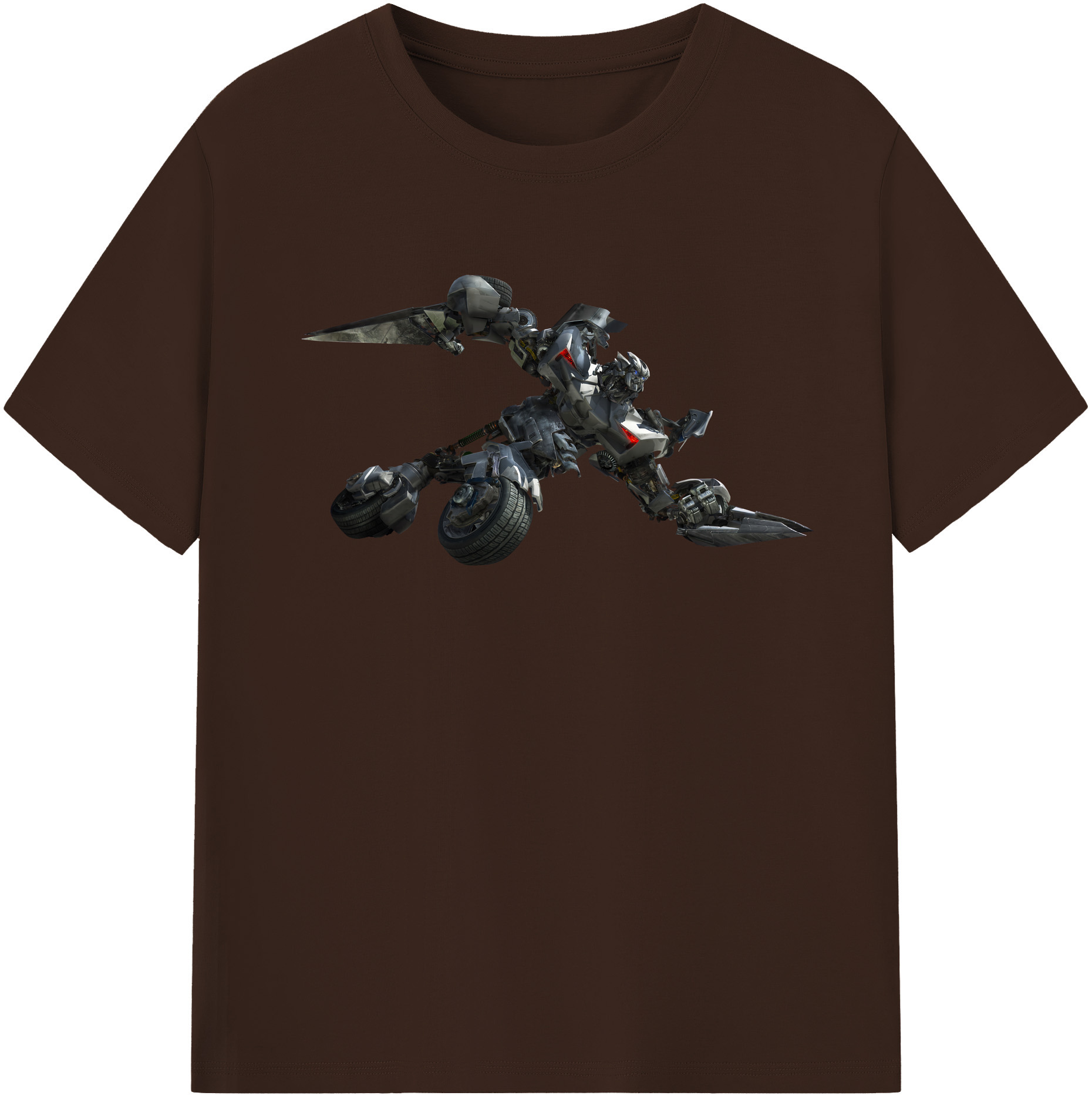（画像用） Transformers トランスフォーマー 綿100％半袖Tシャツ（フロントプリント）