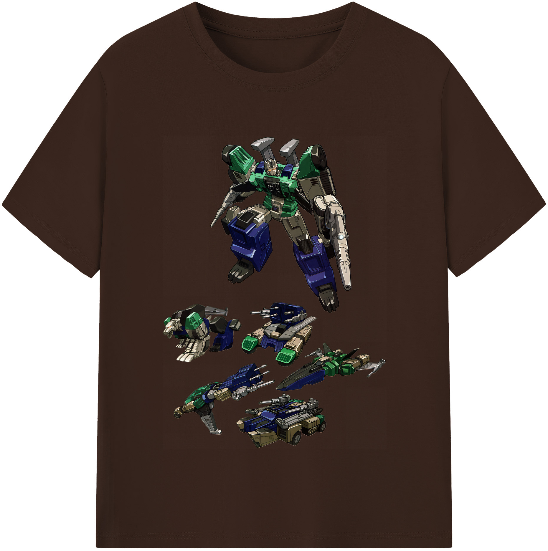 （画像用） Transformers トランスフォーマー 綿100％半袖Tシャツ（フロントプリント）
